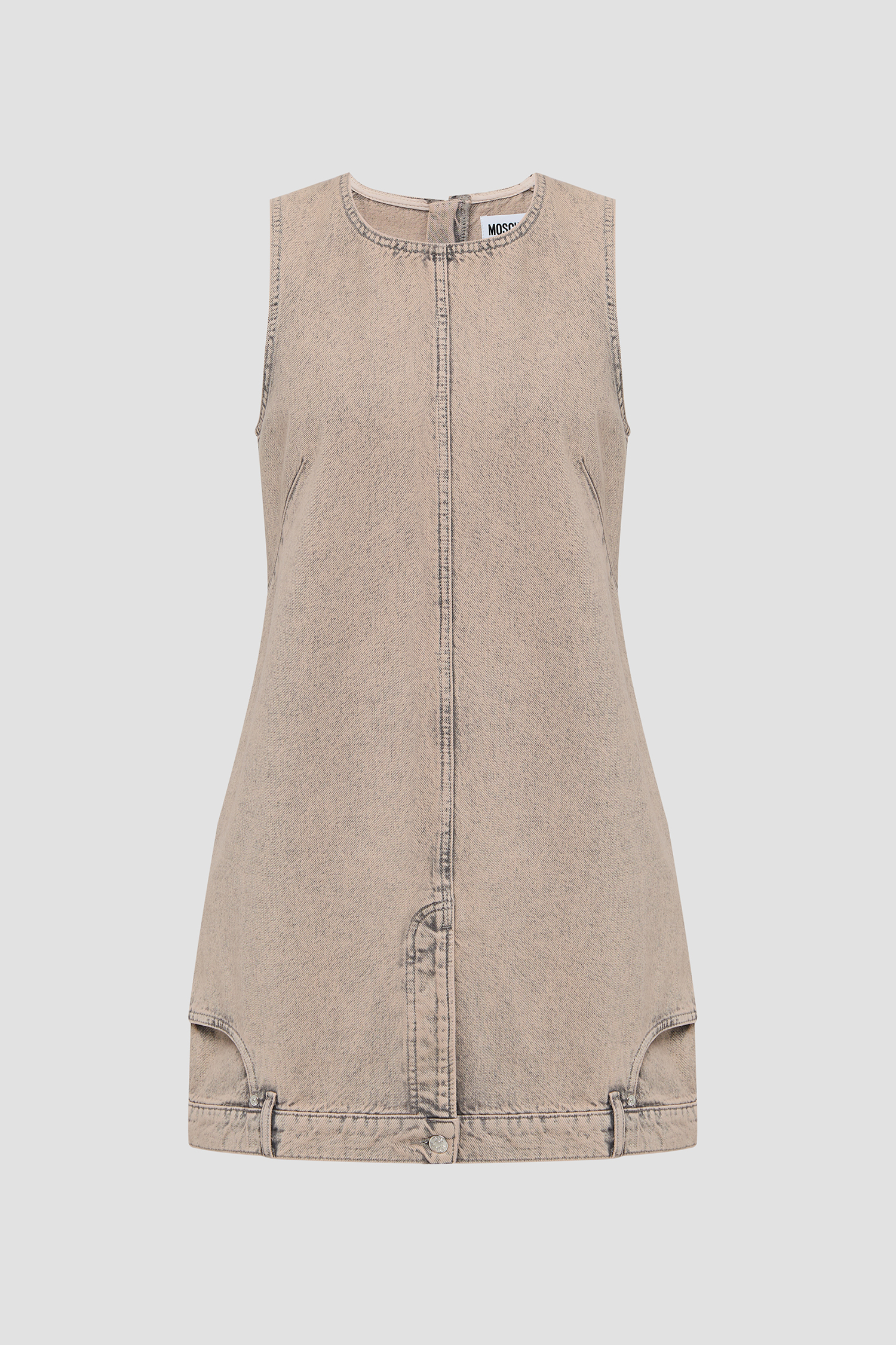 Женское бежевое джинсовое платье Moschino J0407.3221;1486