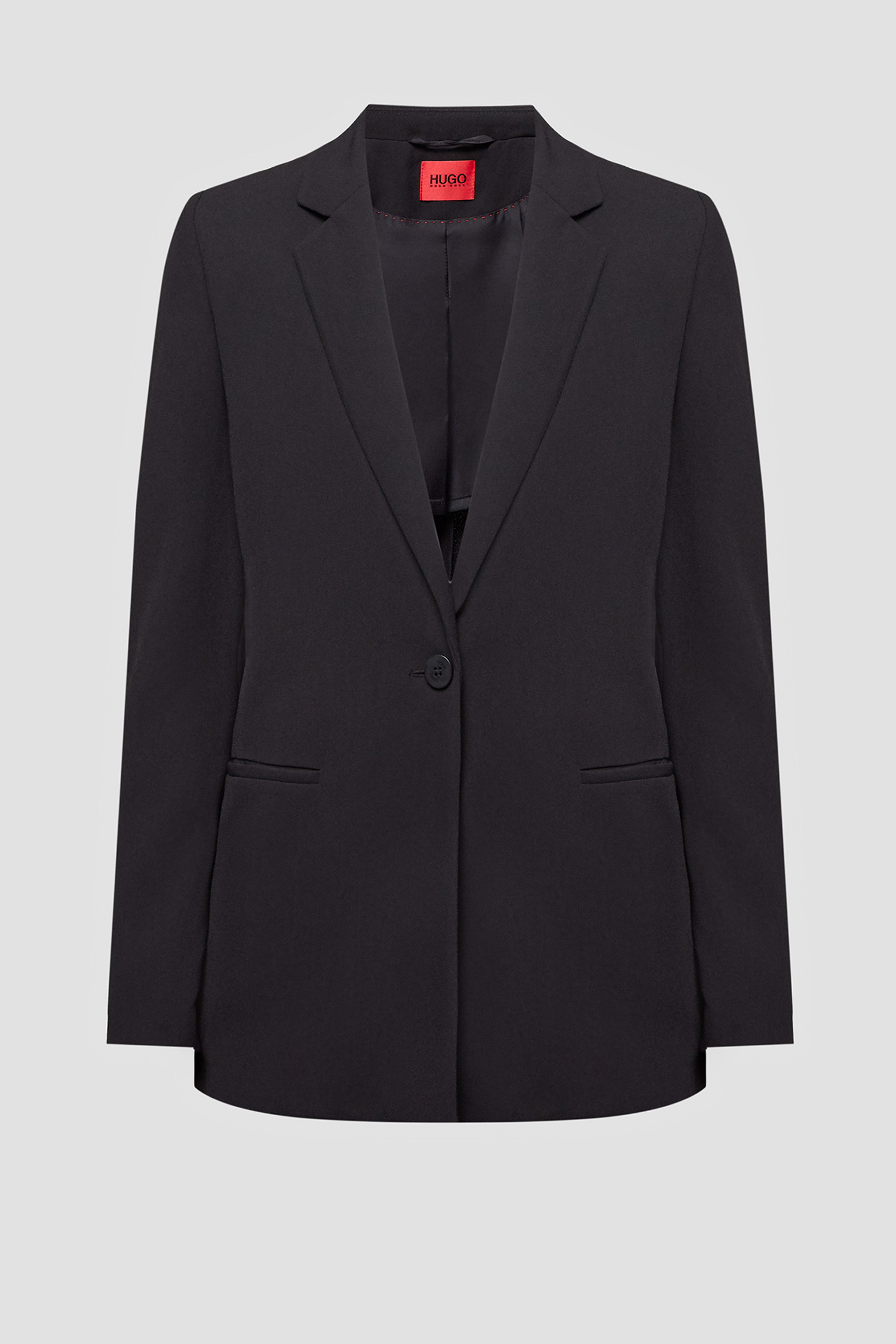 Женский черный жакет HUGO 50458435;001
