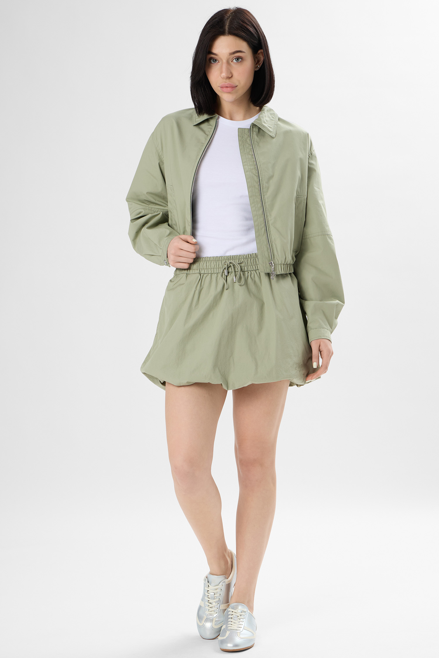 Жіноча зелена спідниця HUGO BLUE 50557280;337