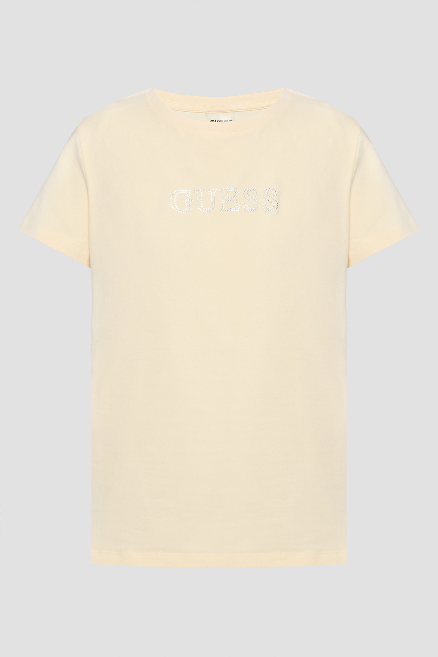 Женская желтая футболка Guess V3BI11.J1314;A21G