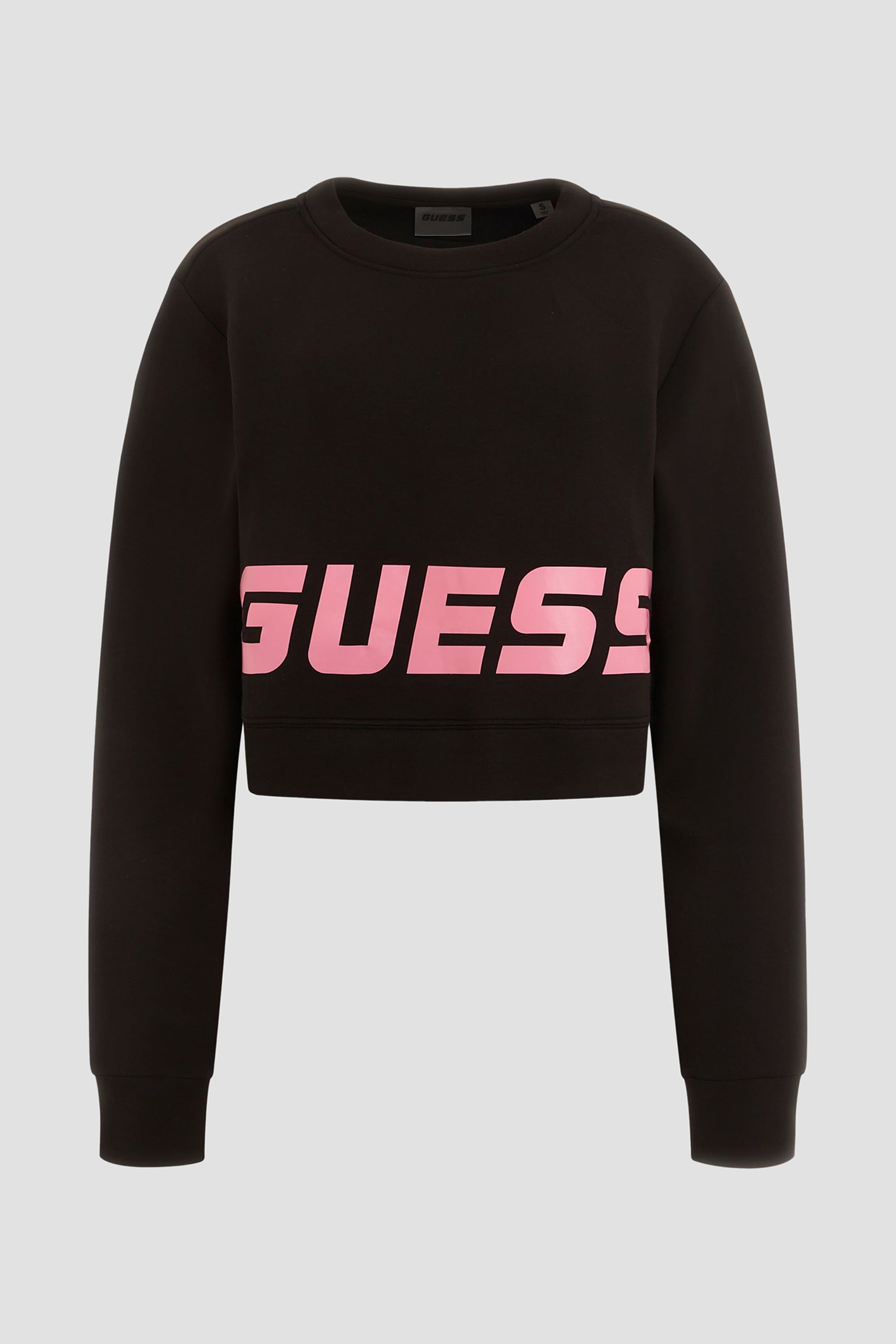 Жіночий чорний світшот Guess V3YQ02.K7UW2;JBLK