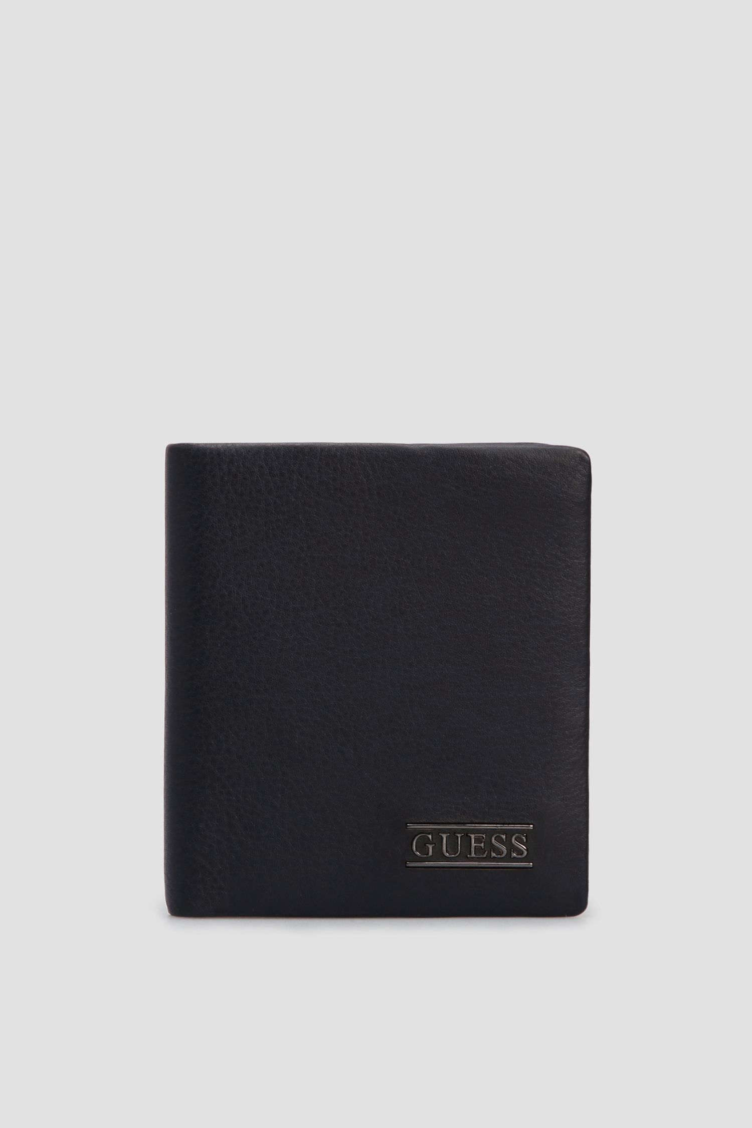 Мужской темно-синий кожаный кошелек Guess SM2513.LEA22;BLU