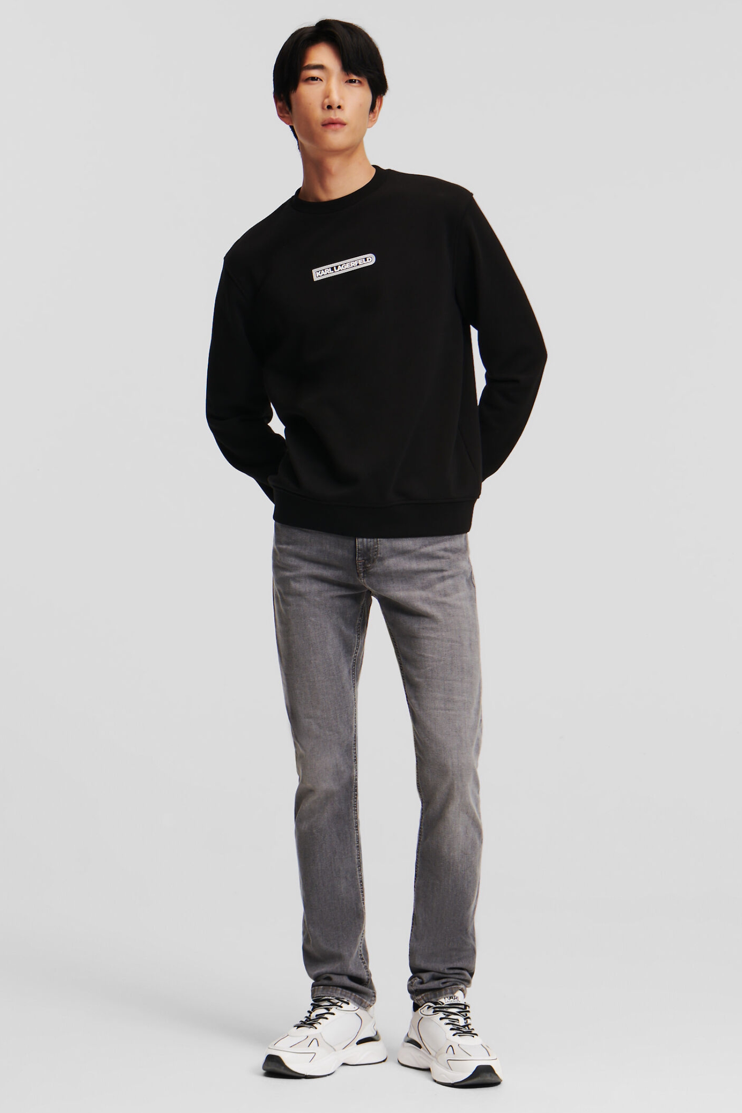 Мужской черный свитшот Karl Lagerfeld 543910.705089;990