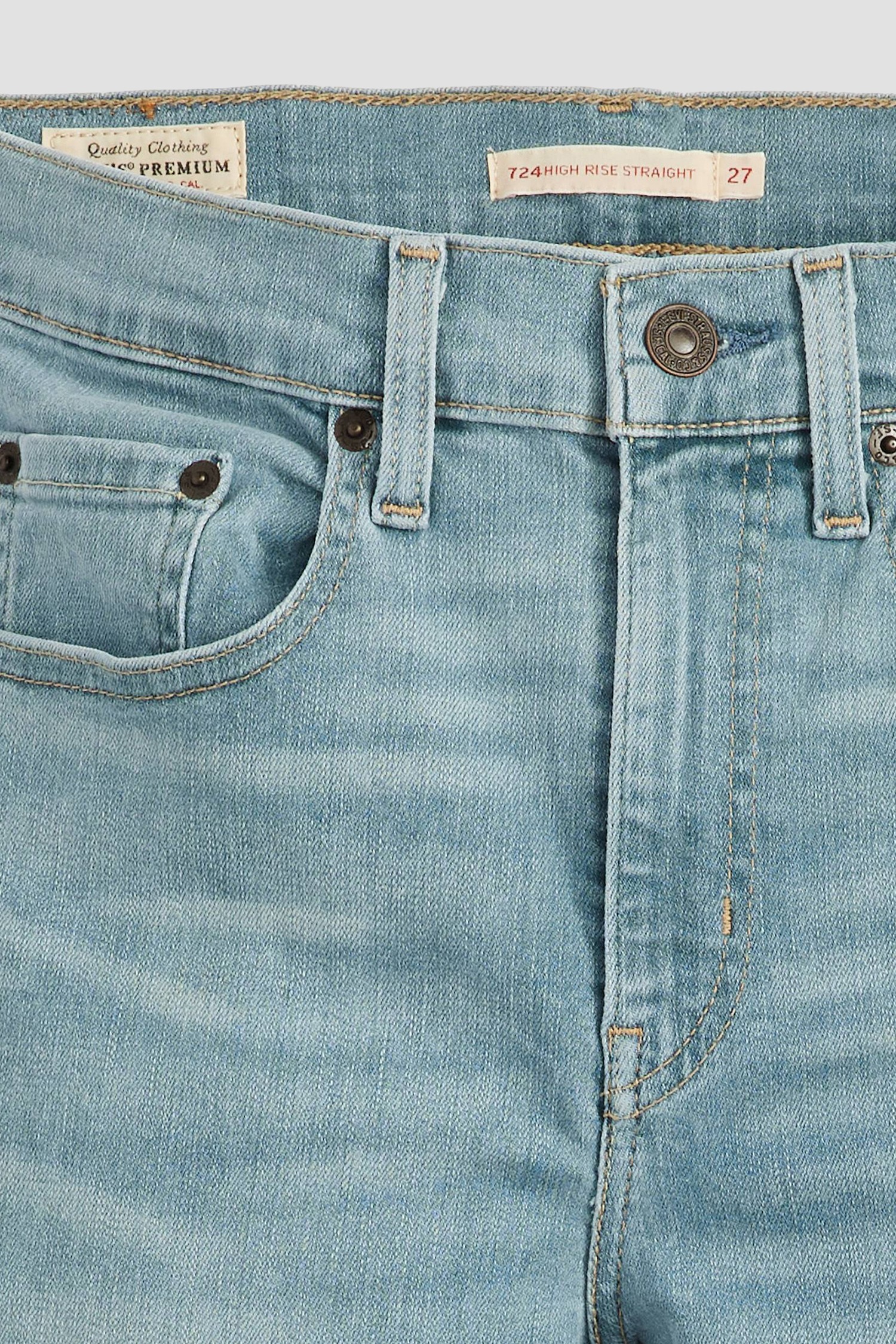 Жіночі блакитні джинси 724™ Levi’s® 18883;0340