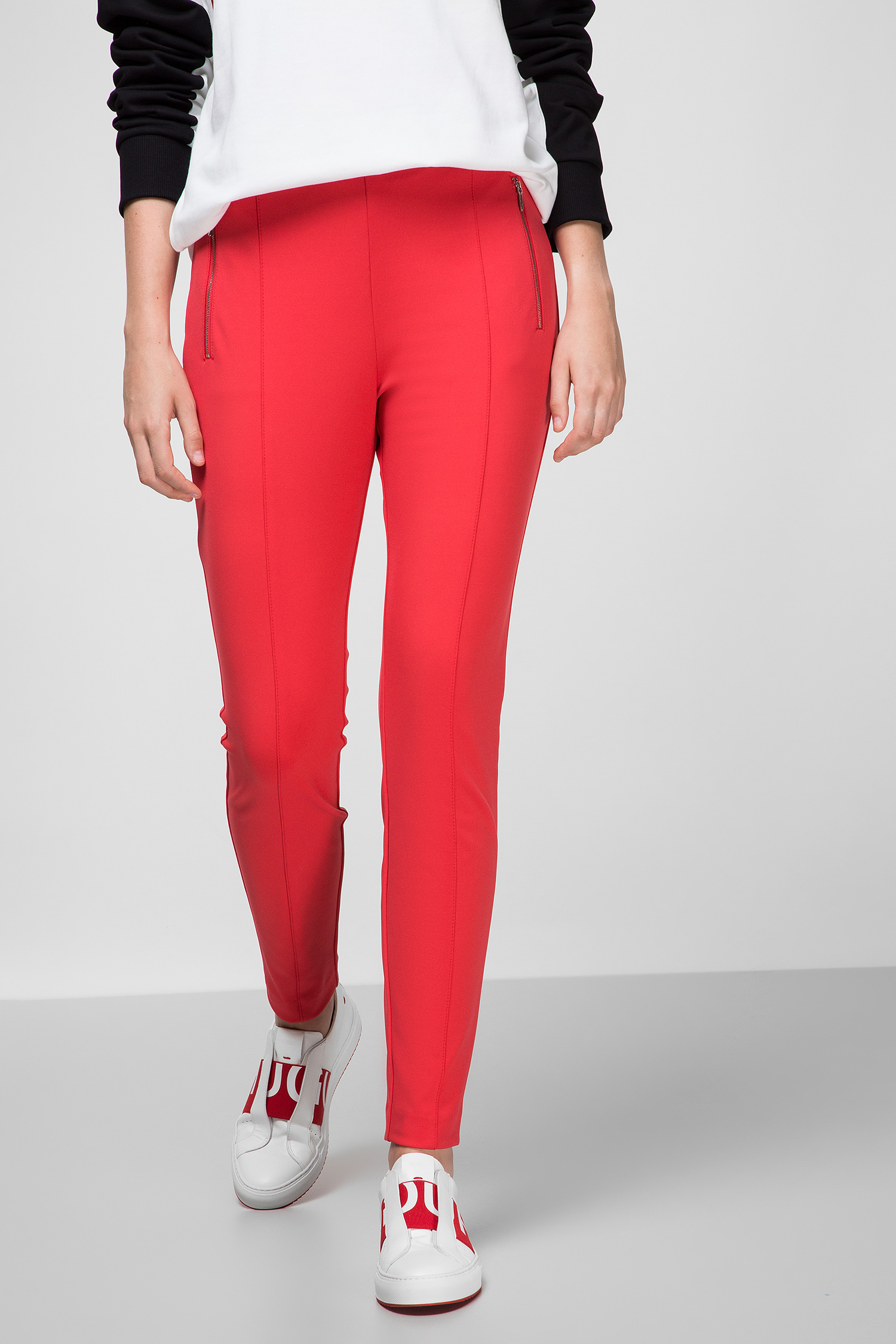 Жіночі червоні брюки HUGO 50430613;623