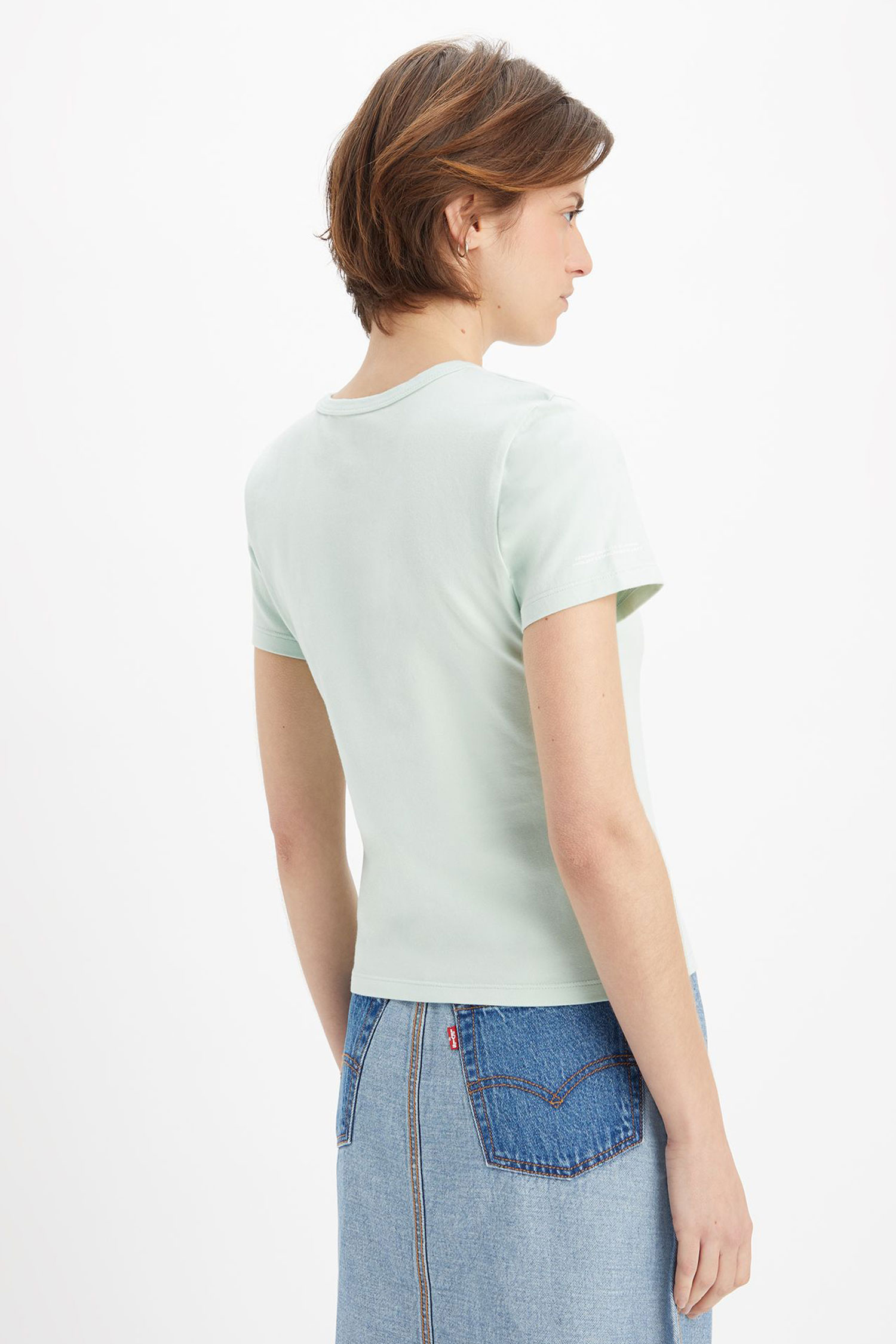 Женская мятная футболка Levi’s® 17944;0034