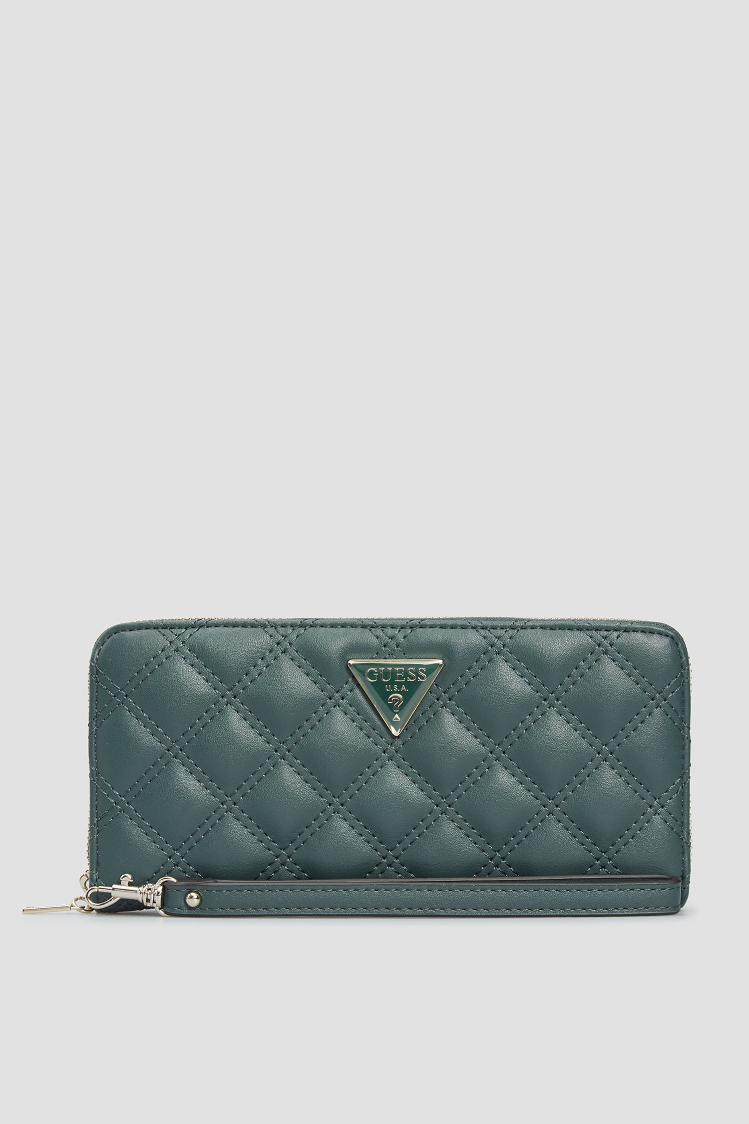 Жіночий зелений гаманець Guess SWEV76.79460;JST