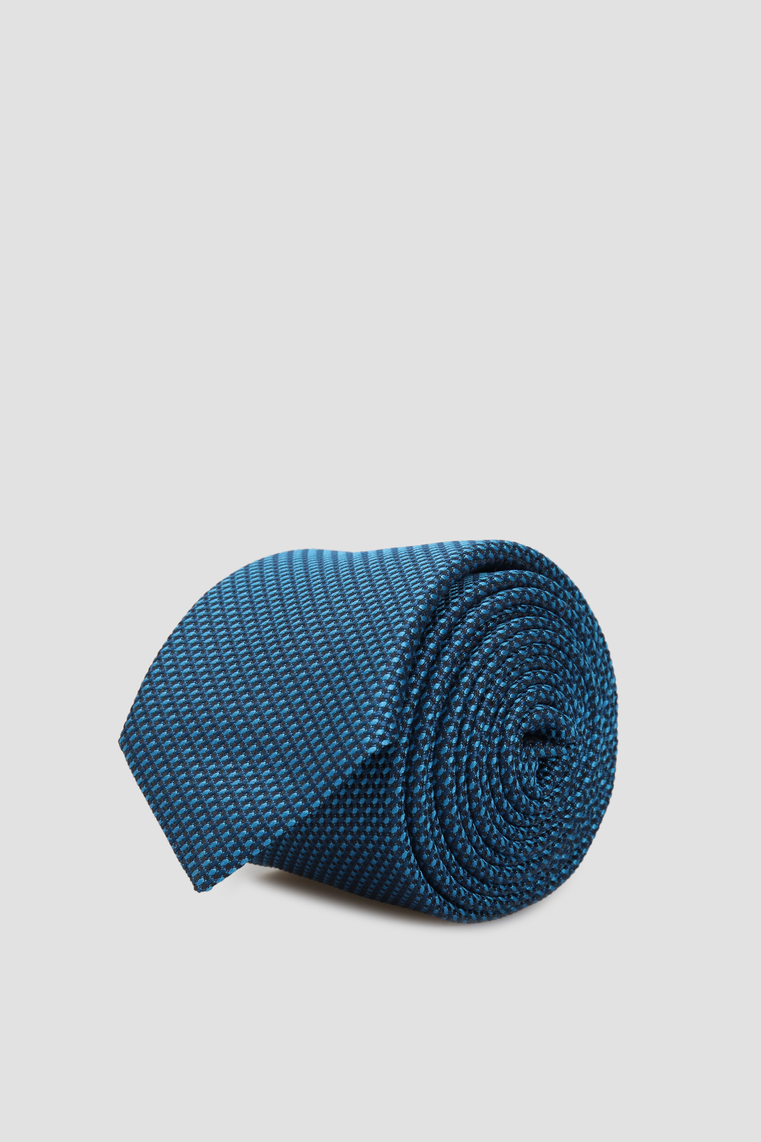 Синий шелковый галстук для парней BOSS 50434421;494