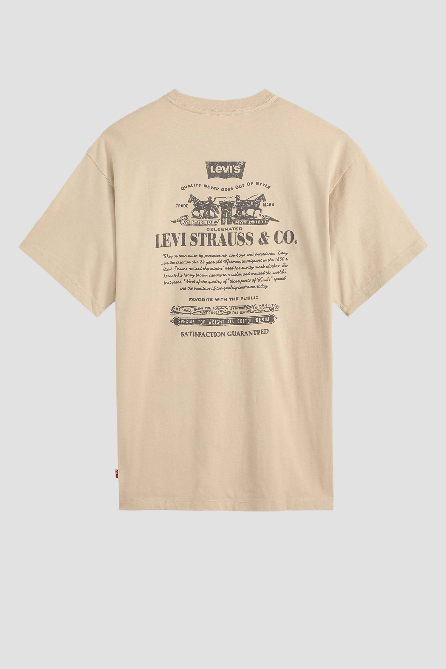 Чоловіча бежева футболка Levi’s® 87373;0217