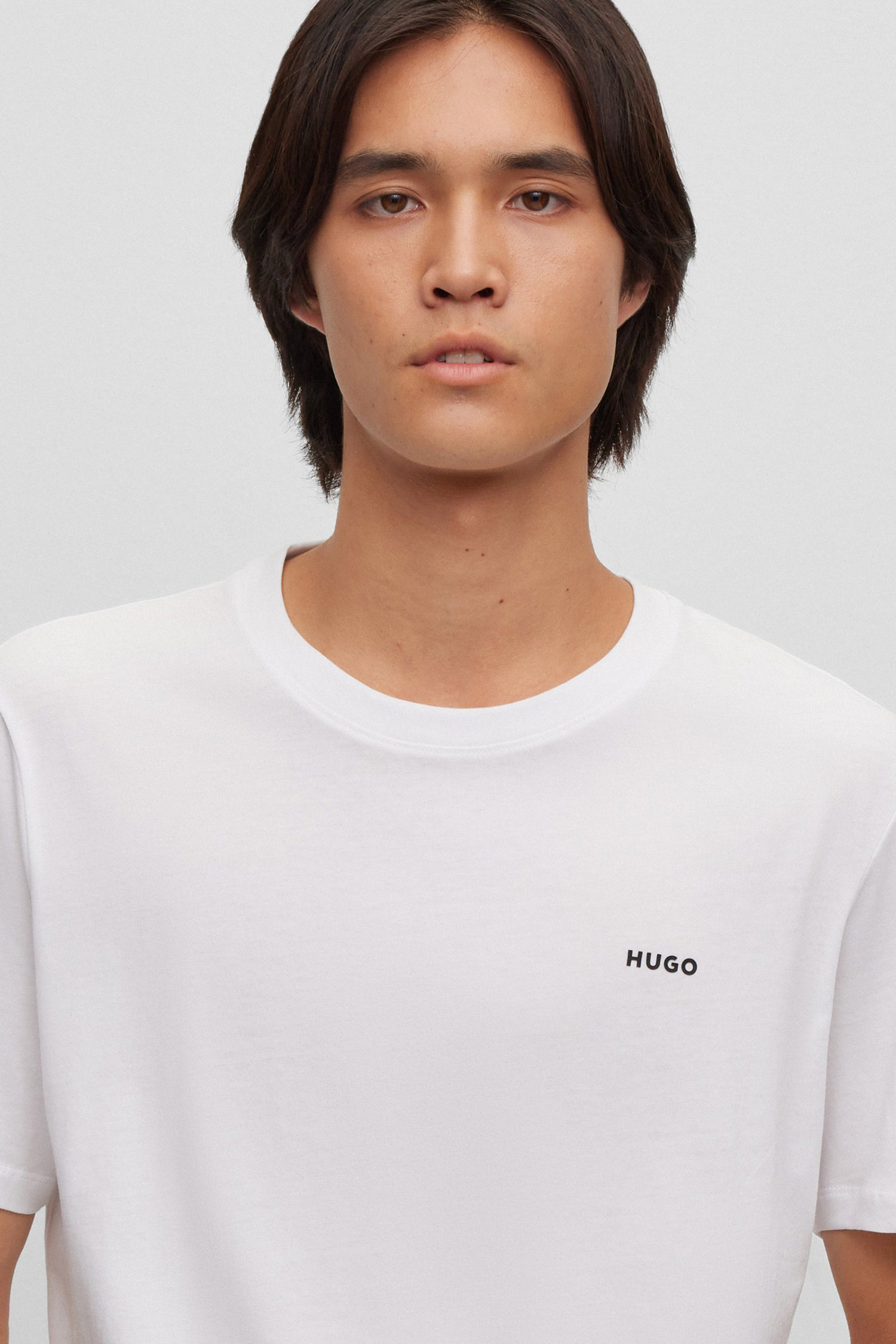 Мужская белая футболка HUGO 50466158;100