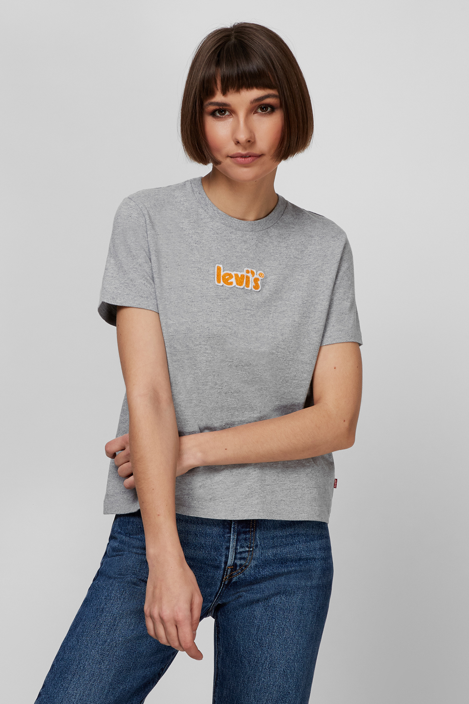 Женская серая футболка Levi’s® A2226;0000
