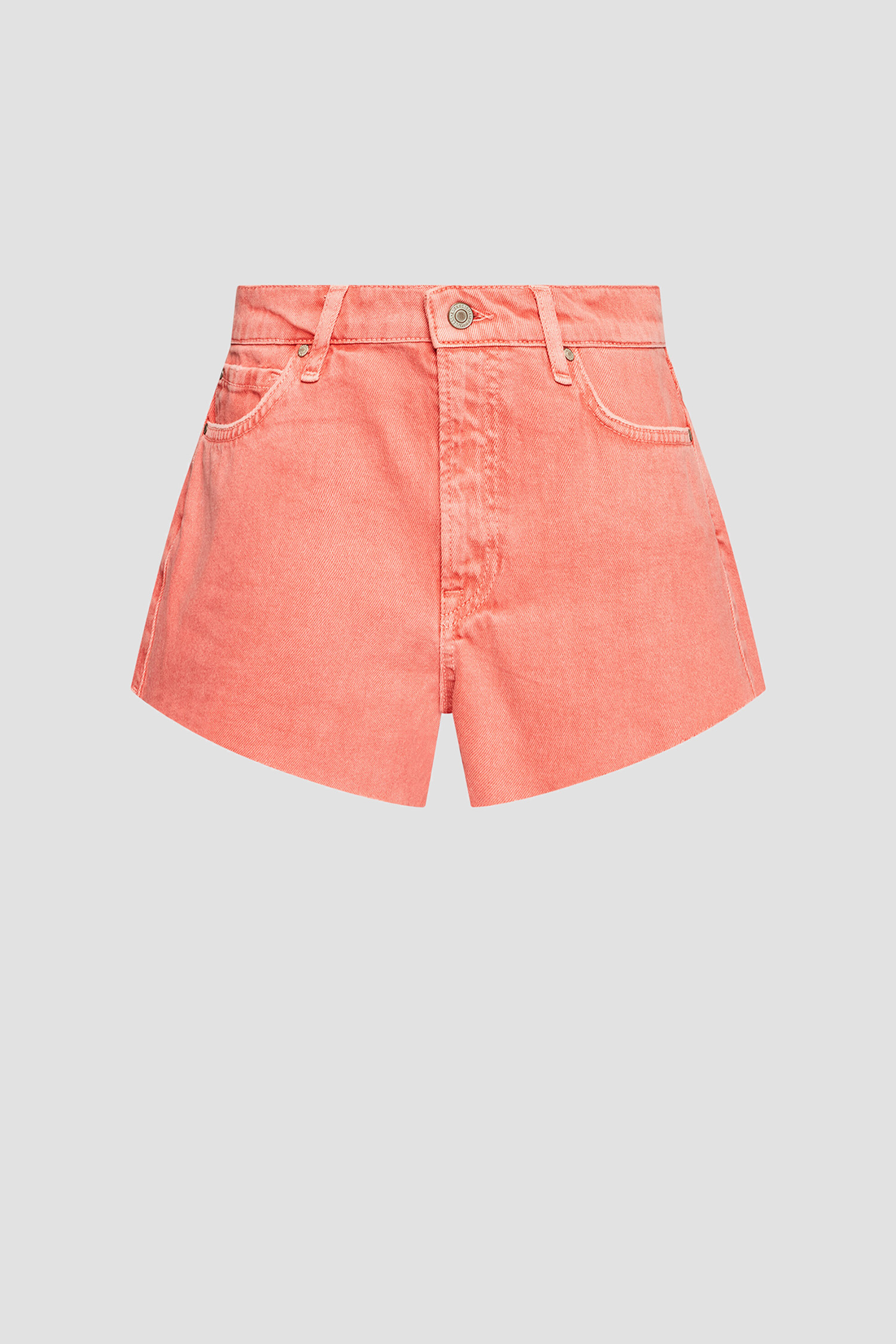 Женские коралловые джинсовые шорты Guess W2GD00.D4MO1;VECO
