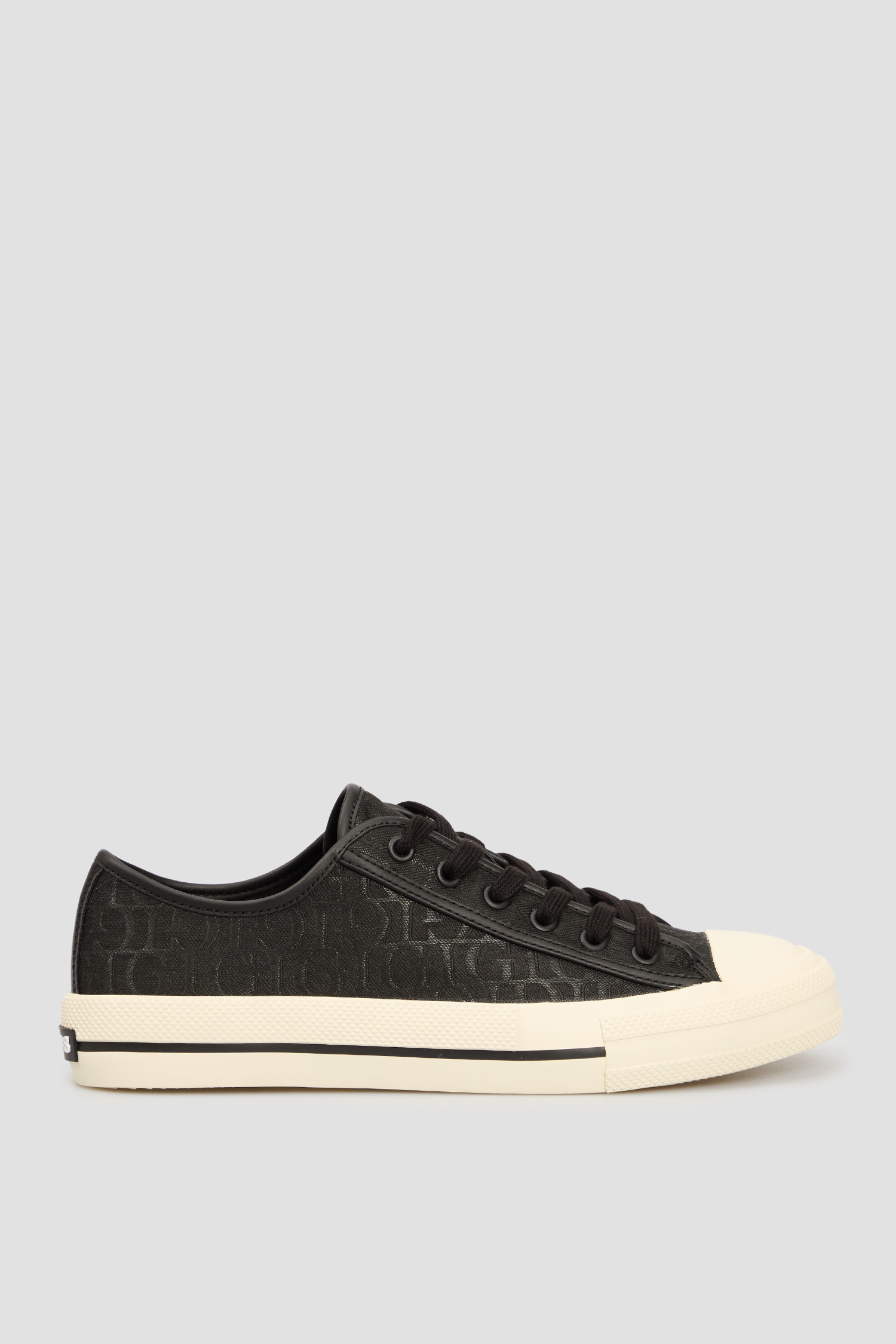 Жіночі чорні кеди з візерунком Guess FLPCAR.FAL12;BLACK