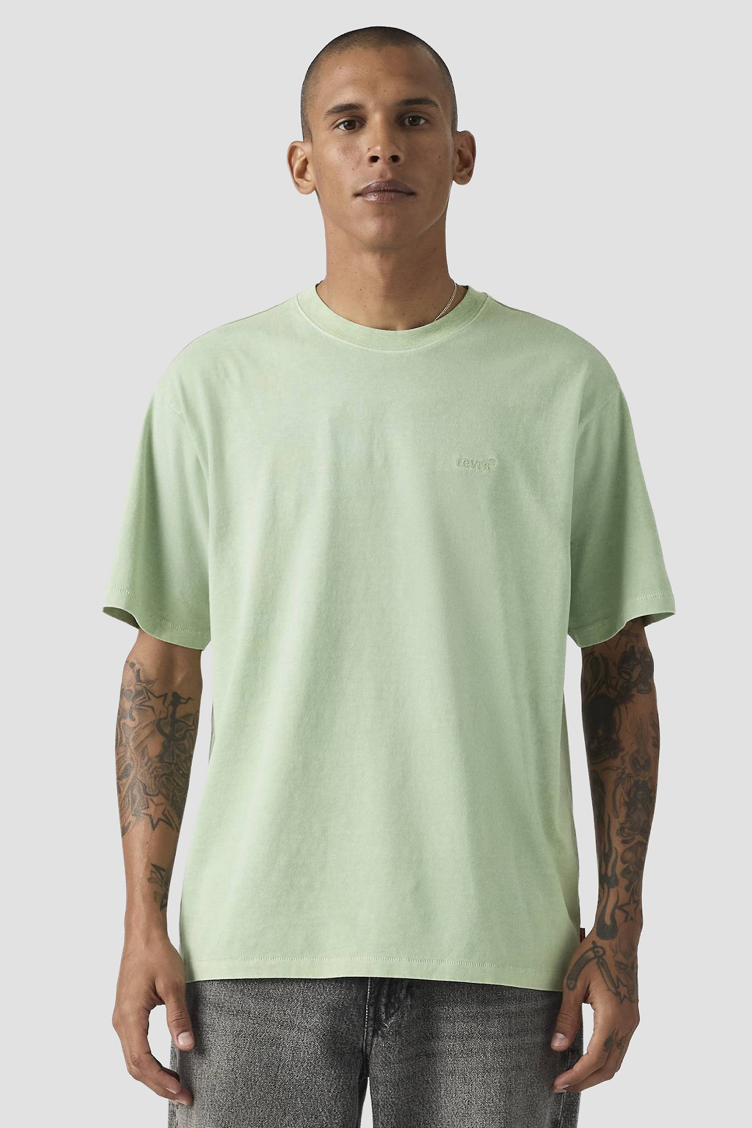 Мужская салатовая футболка Levi’s® A0637;0187