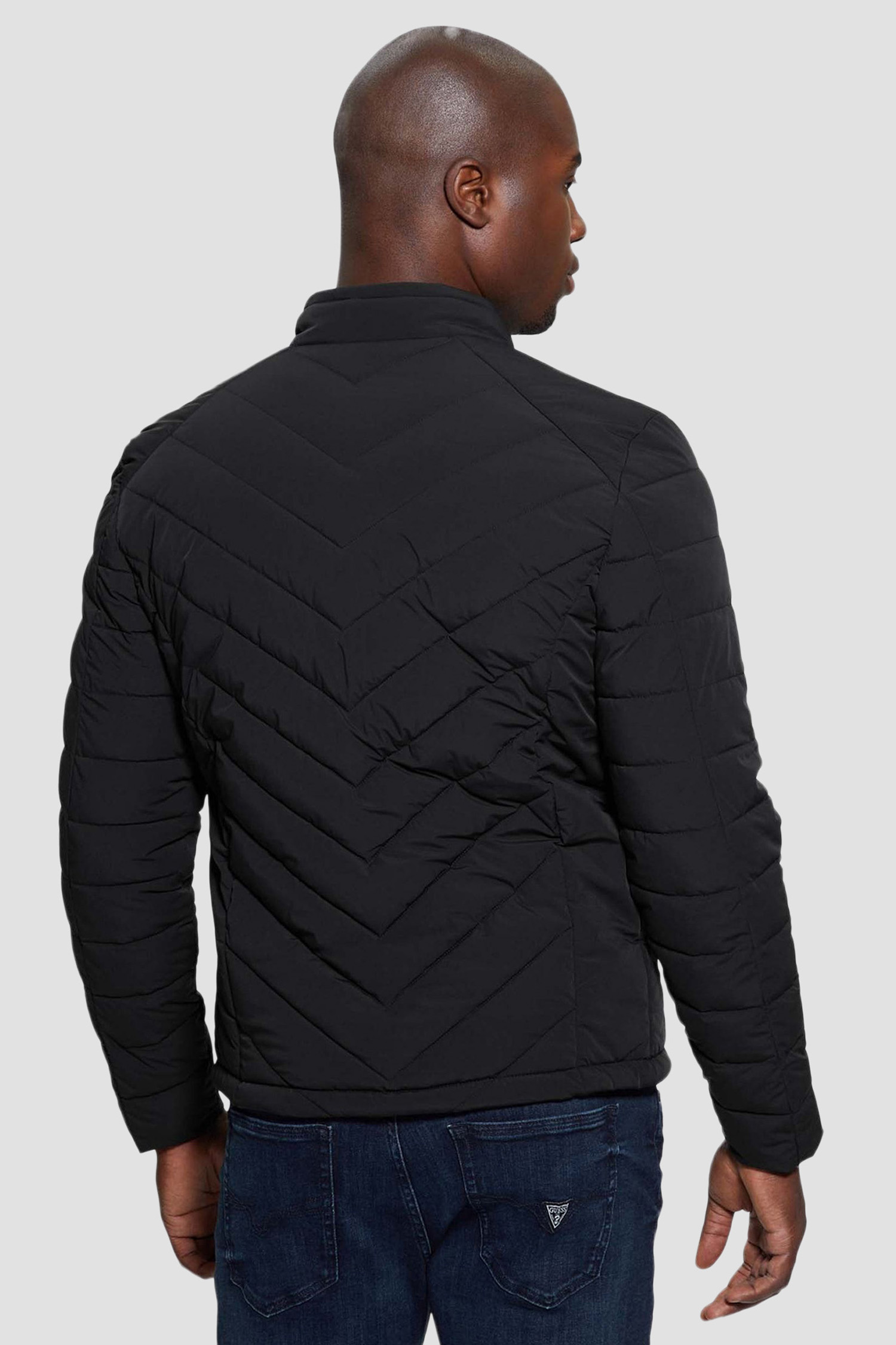 Мужская черная куртка Guess M4YL05.WG9O2;JBLK