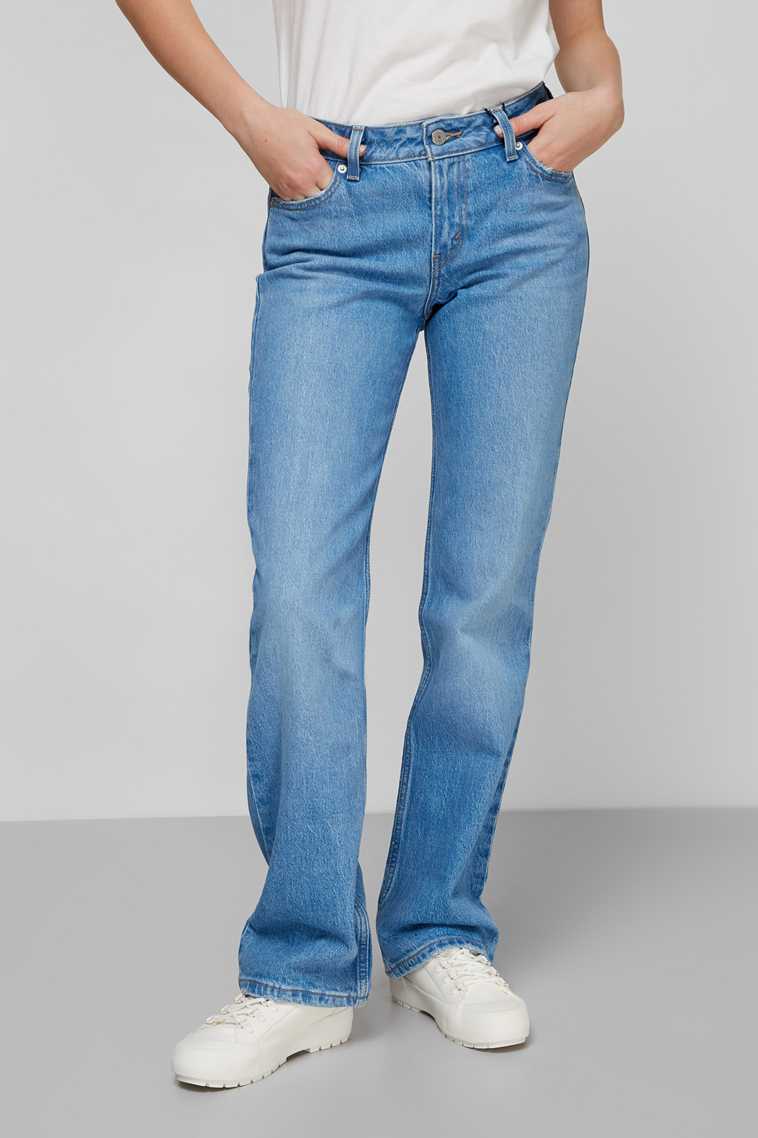 Жіночі блакитні джинси Low Pitch Bootcut Levi’s® A1560;0003