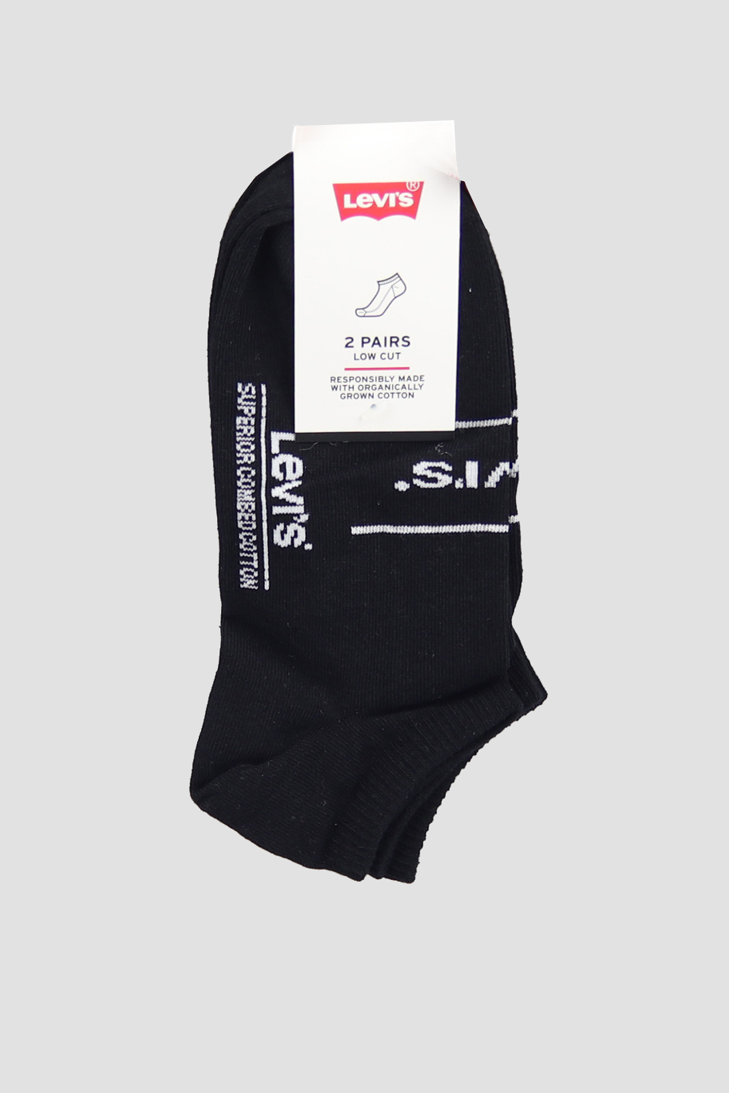 Чорні шкарпетки (2 пари) Levi’s® 701203953;006