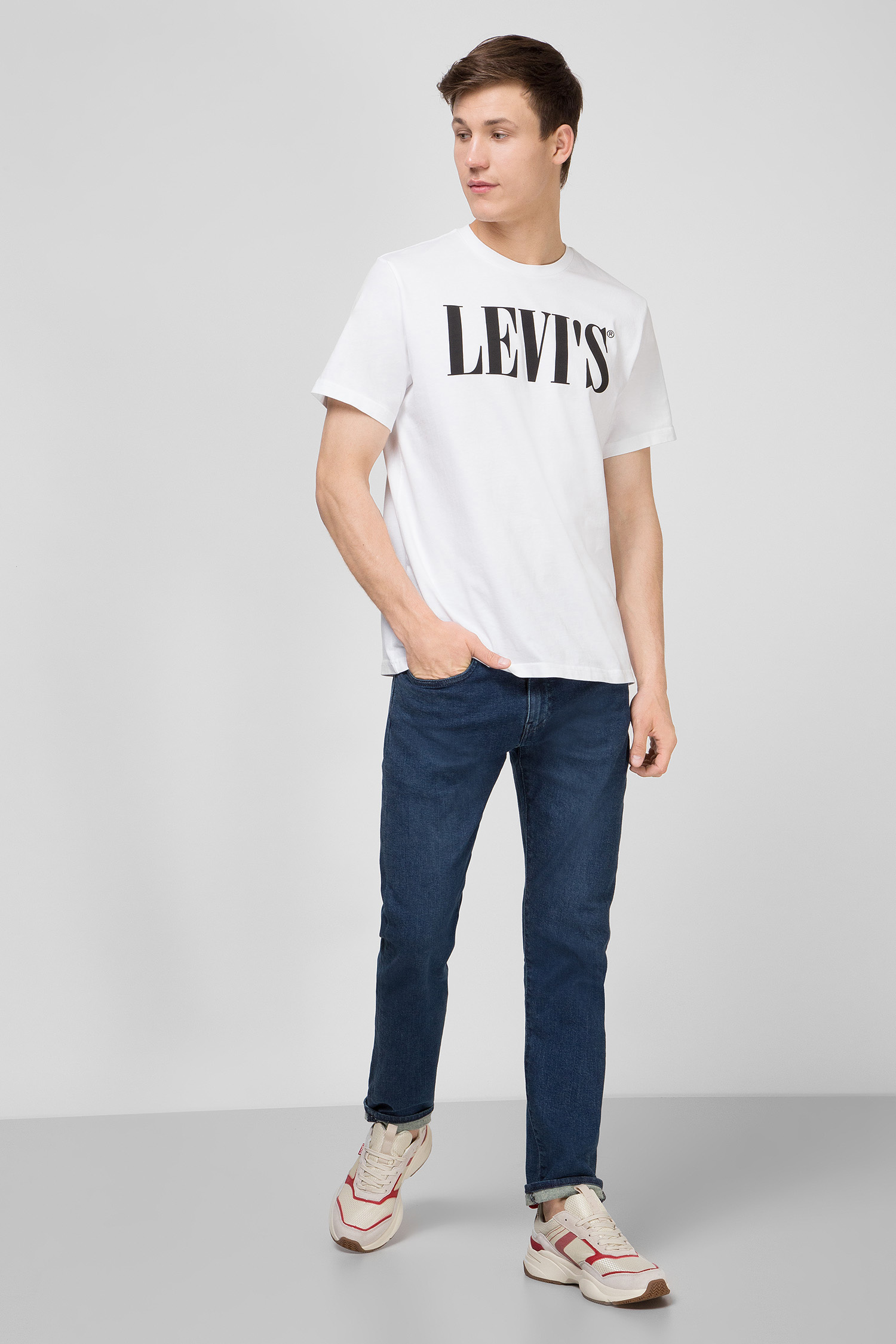 Мужская белая футболка Levi’s® 69978;0026