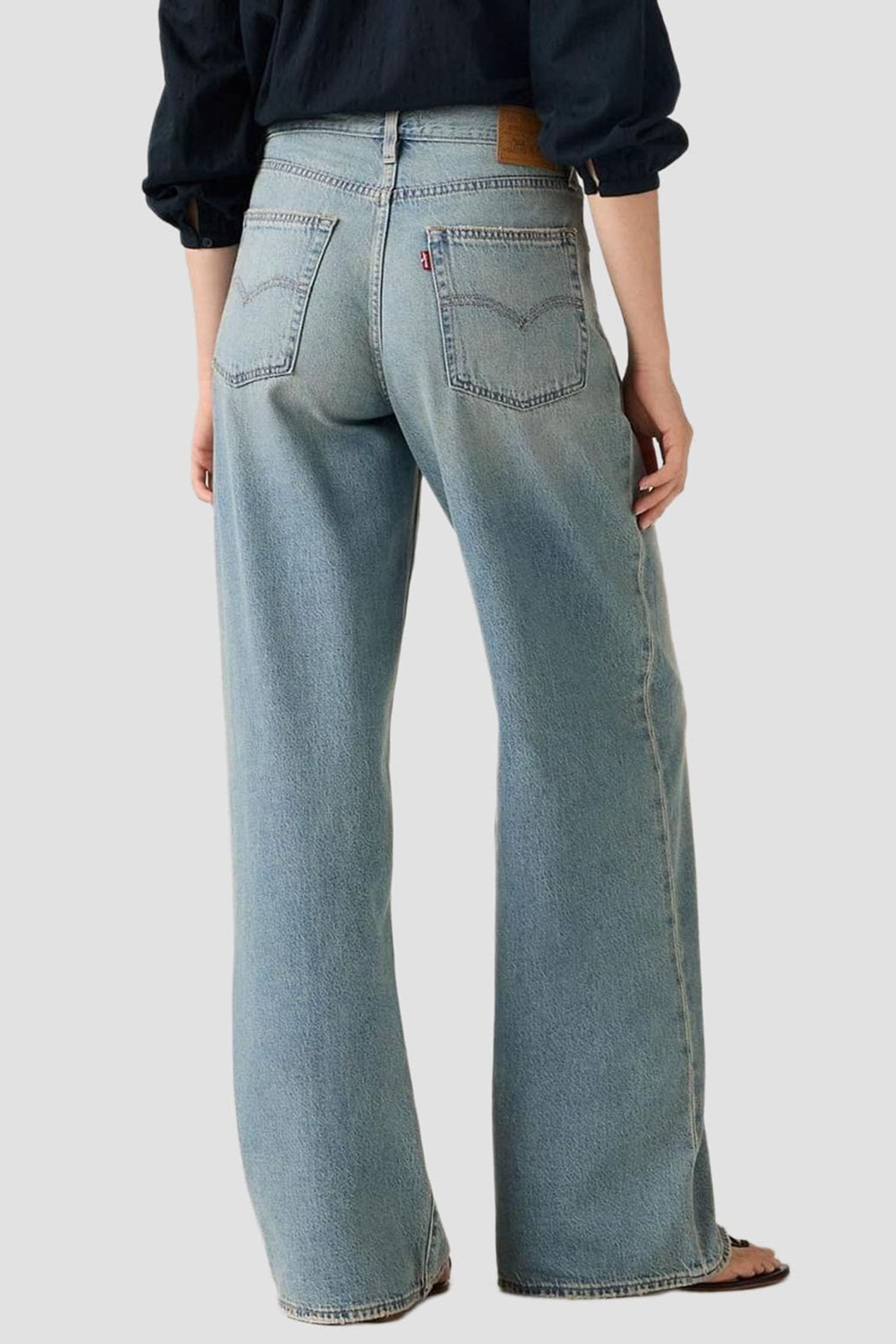 Жіночі блакитні джинси XL Straight Levi’s® A8701;0042