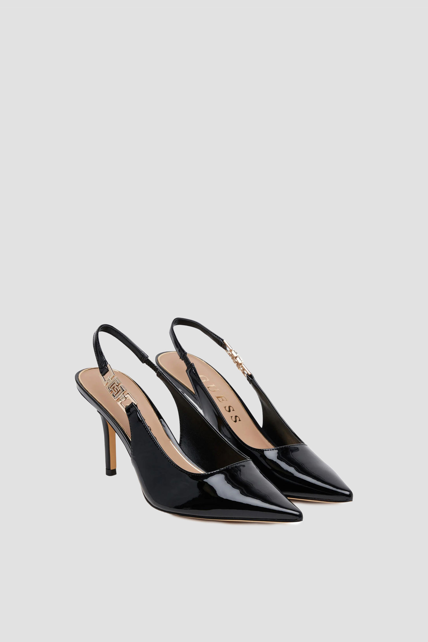Жіночі чорні слінгбеки Guess FLTNS5.PAF05;BLACK