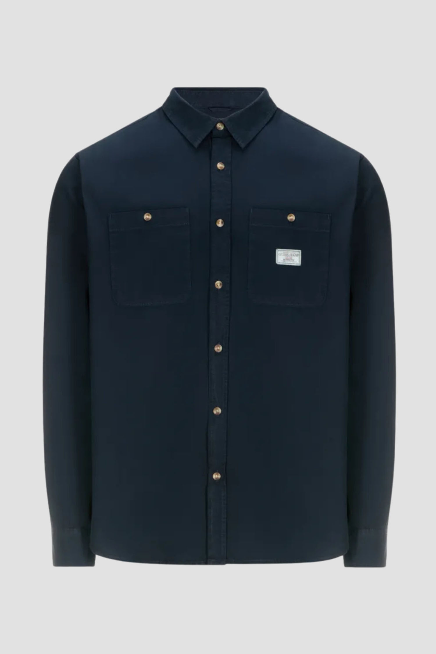 Чоловіча темно-синя сорочка Guess Jeans M4YH37.WGCF1;A71W