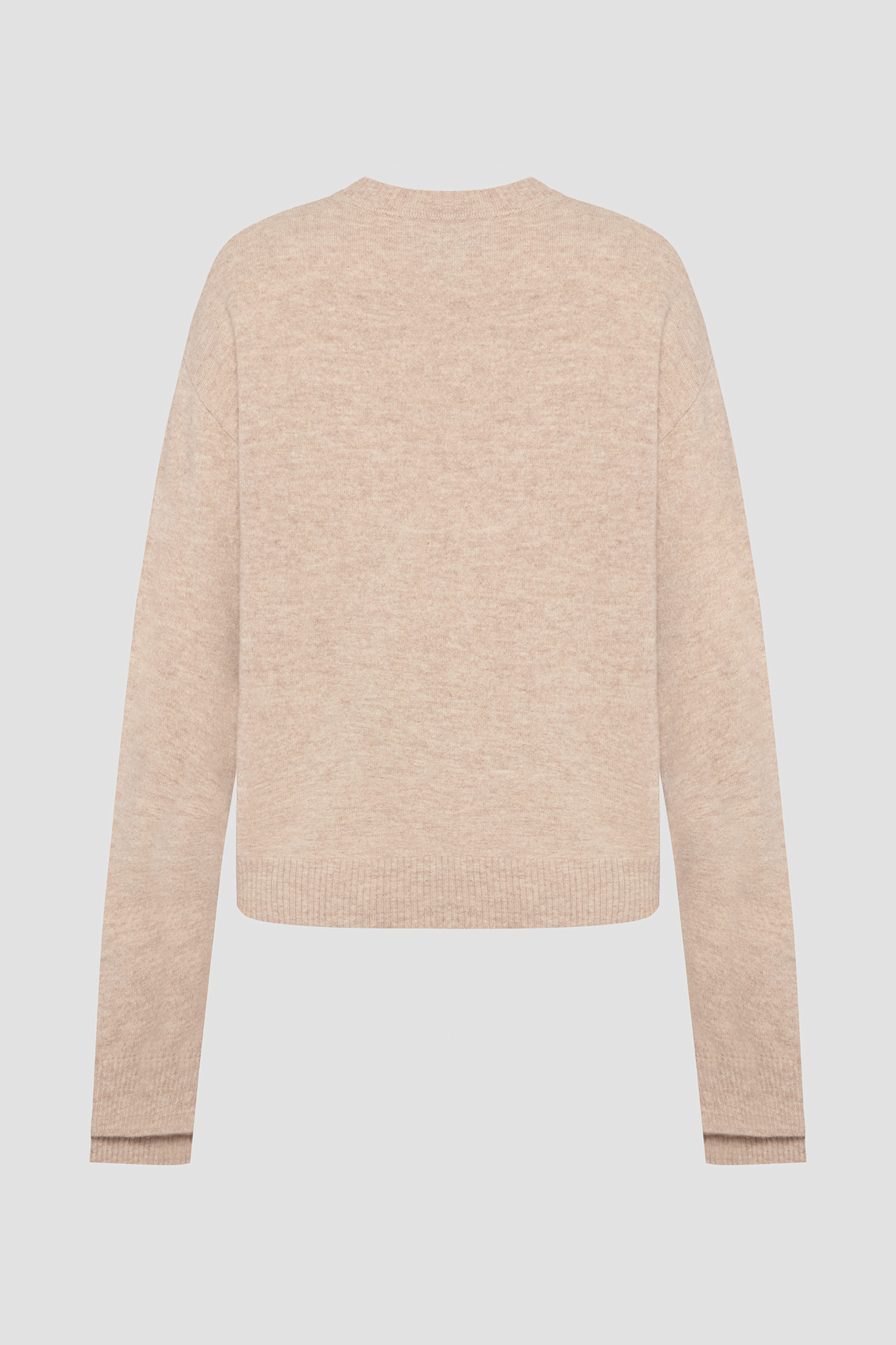 Женский бежевый шерстяной джемпер Moschino A0932.8206;1019