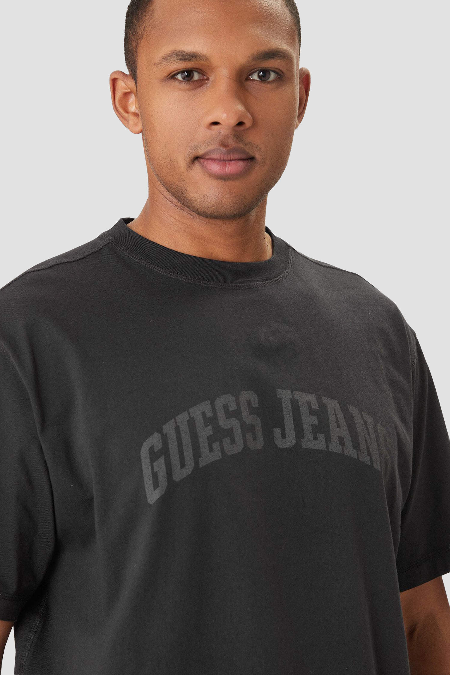 Мужская черная футболка Guess Jeans M6GIB6.K8FQ4;JTMU