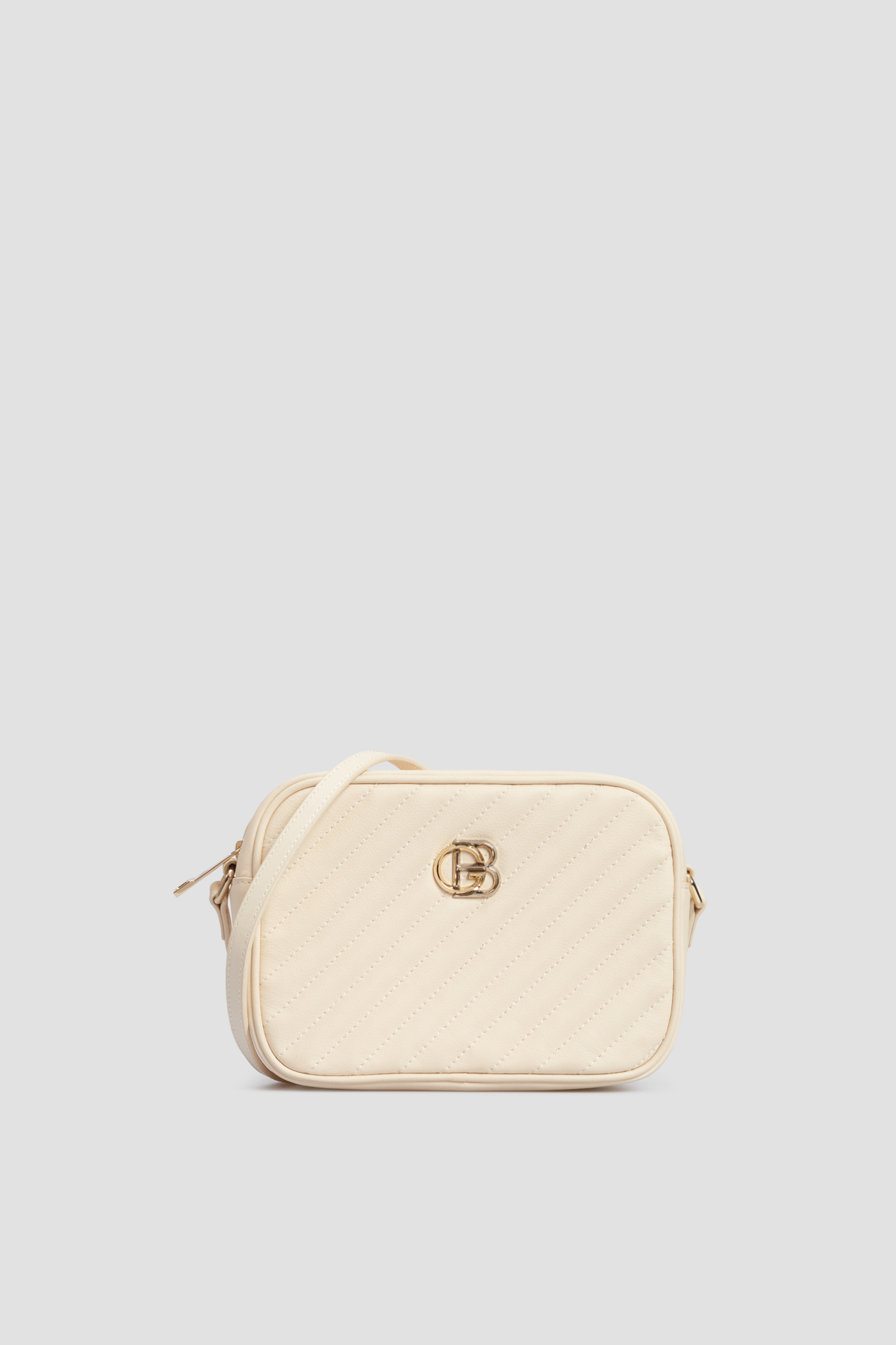 Женская белая кожаная сумка Baldinini G1CPWG7E0062;015