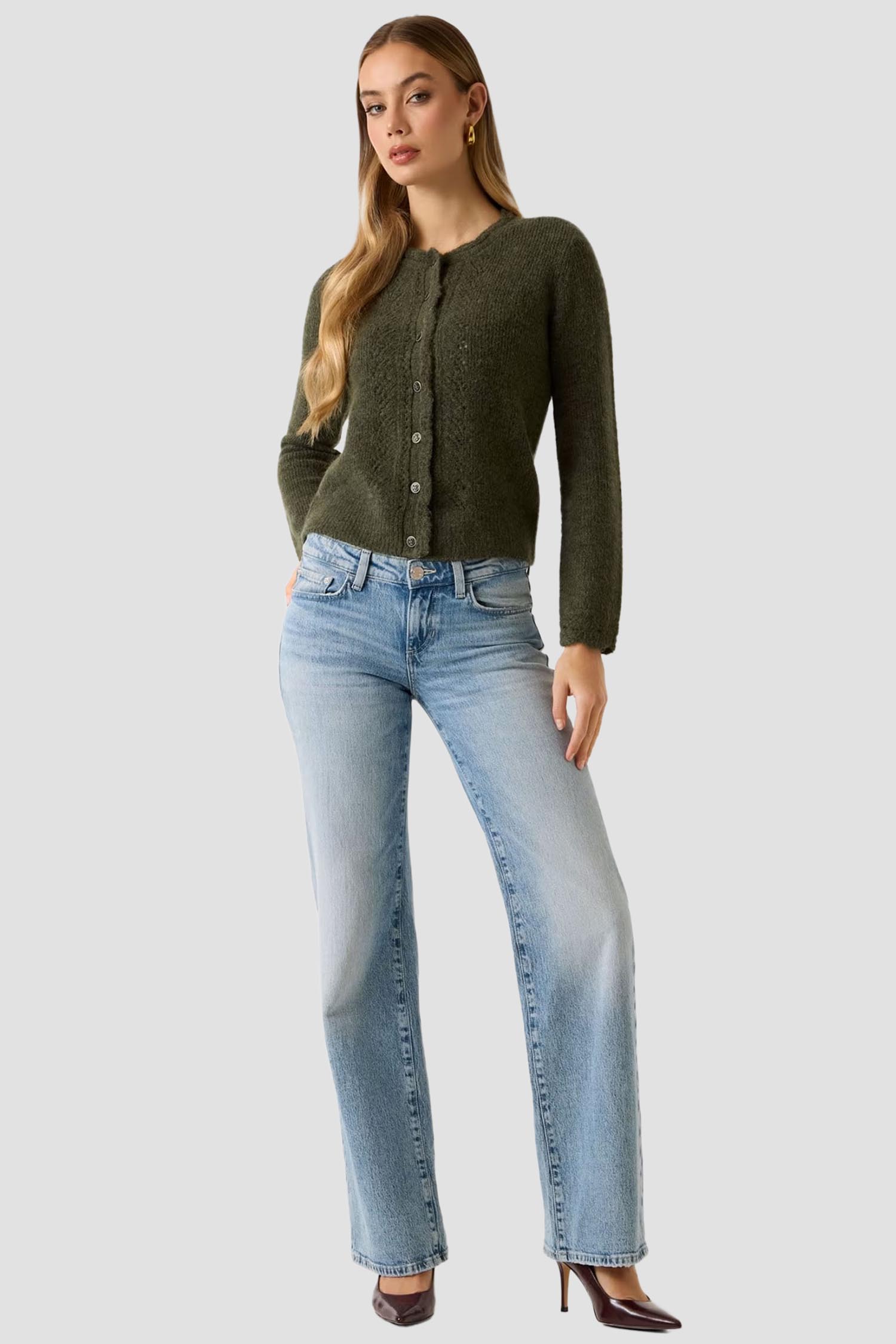 Жіночі блакитні джинси Guess W6RA1D.D6833;RSP3