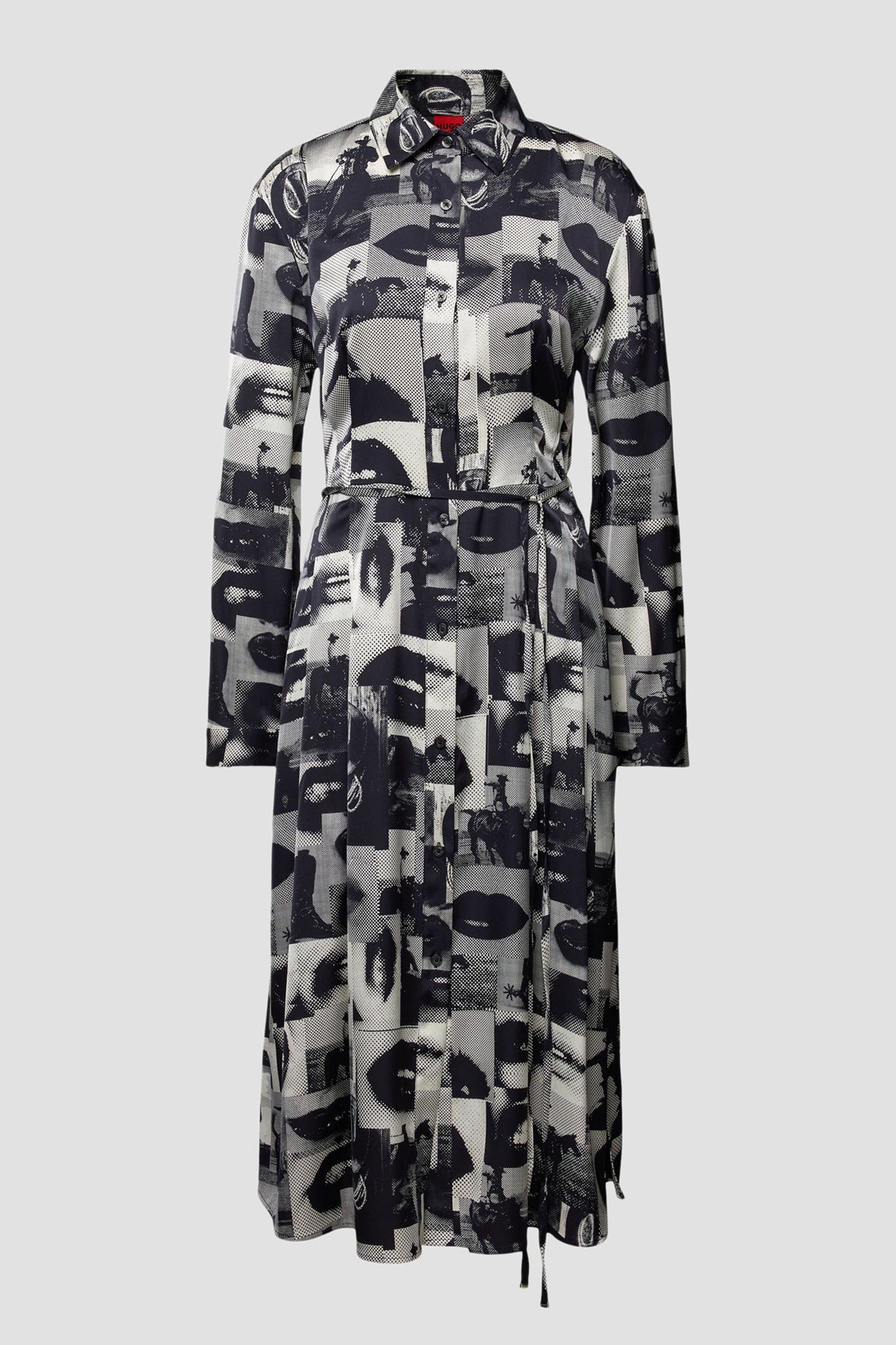 Женское платье с узором HUGO 50509150;960