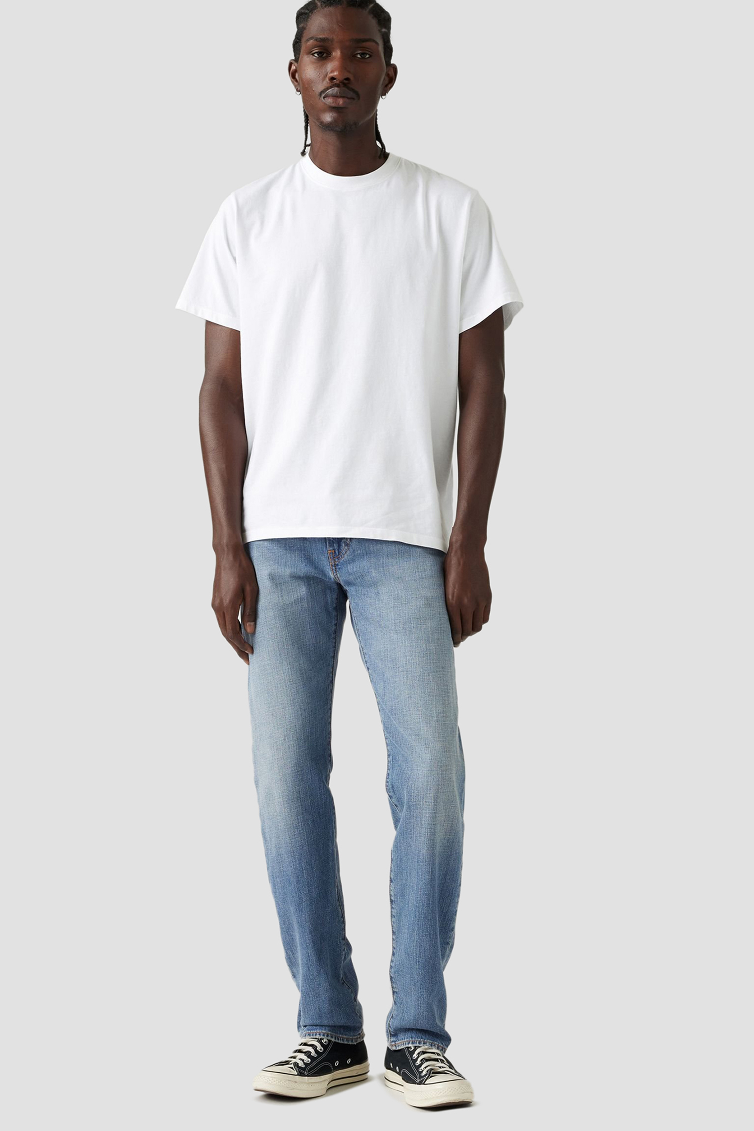 Чоловічі блакитні джинси 502™ Taper Lightweight Levi’s® 29507;1637