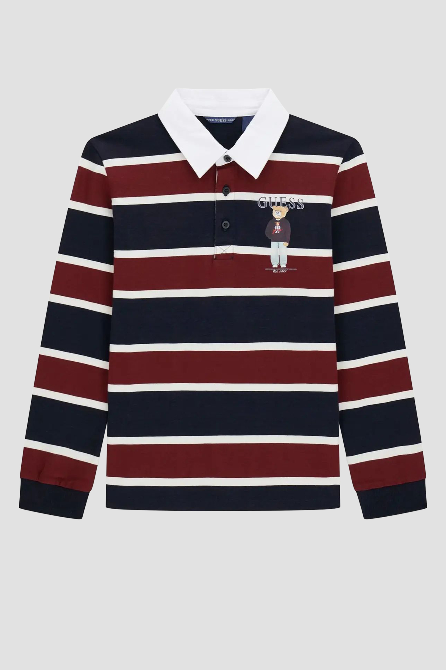 Детское поло в полоску Guess Kids L6YP08.K4003;SM38