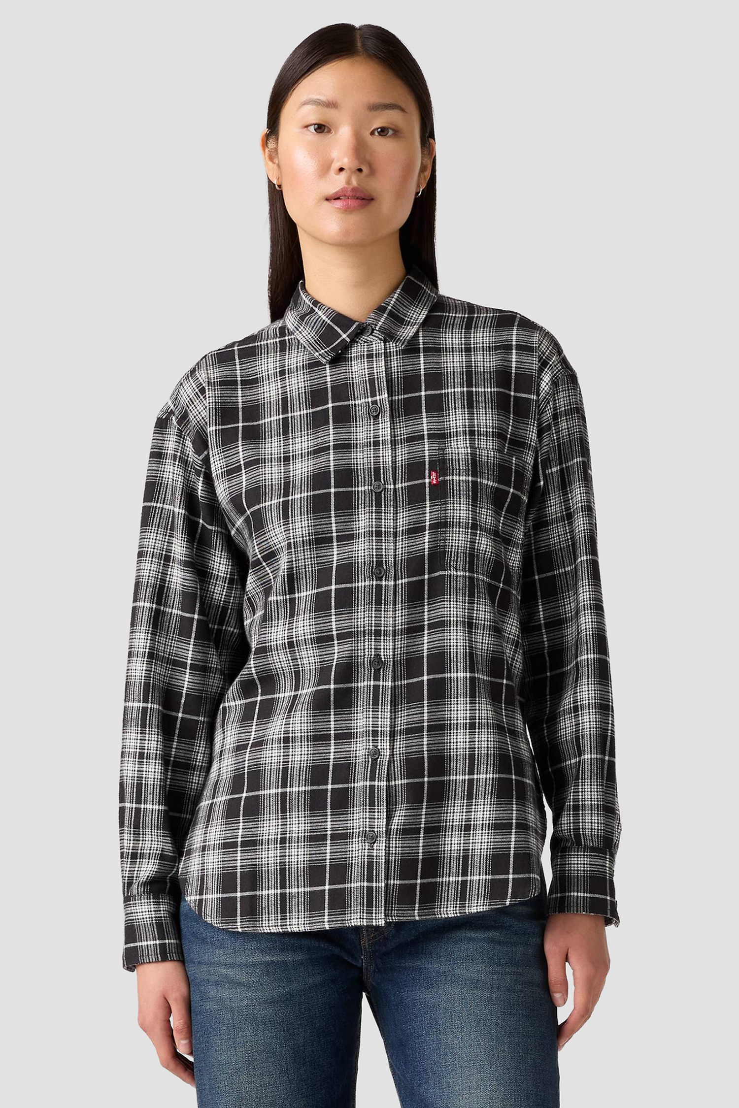 Жіноча чорна картата сорочка Levi’s® 003OZ;0002