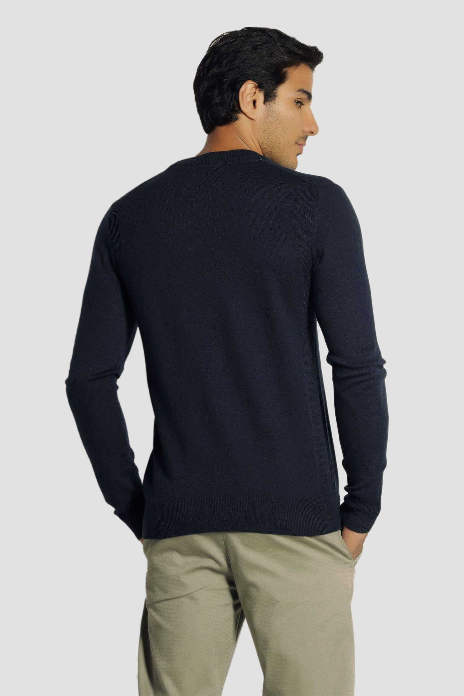 Чоловічий темно-синій джемпер Guess M2BR04.Z3142;G7V2