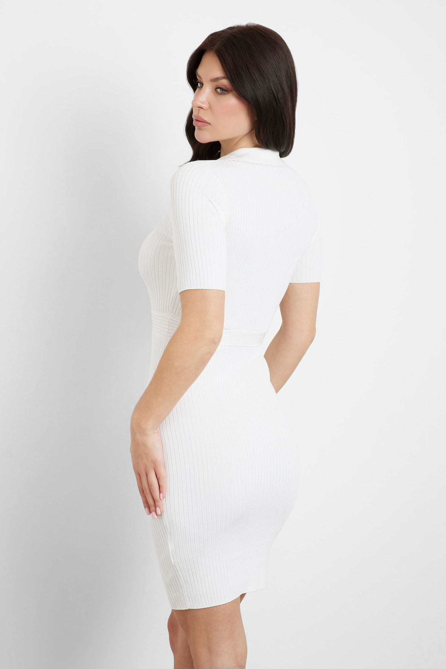 Женское белое платье Guess W4YK16.Z37K0;G011