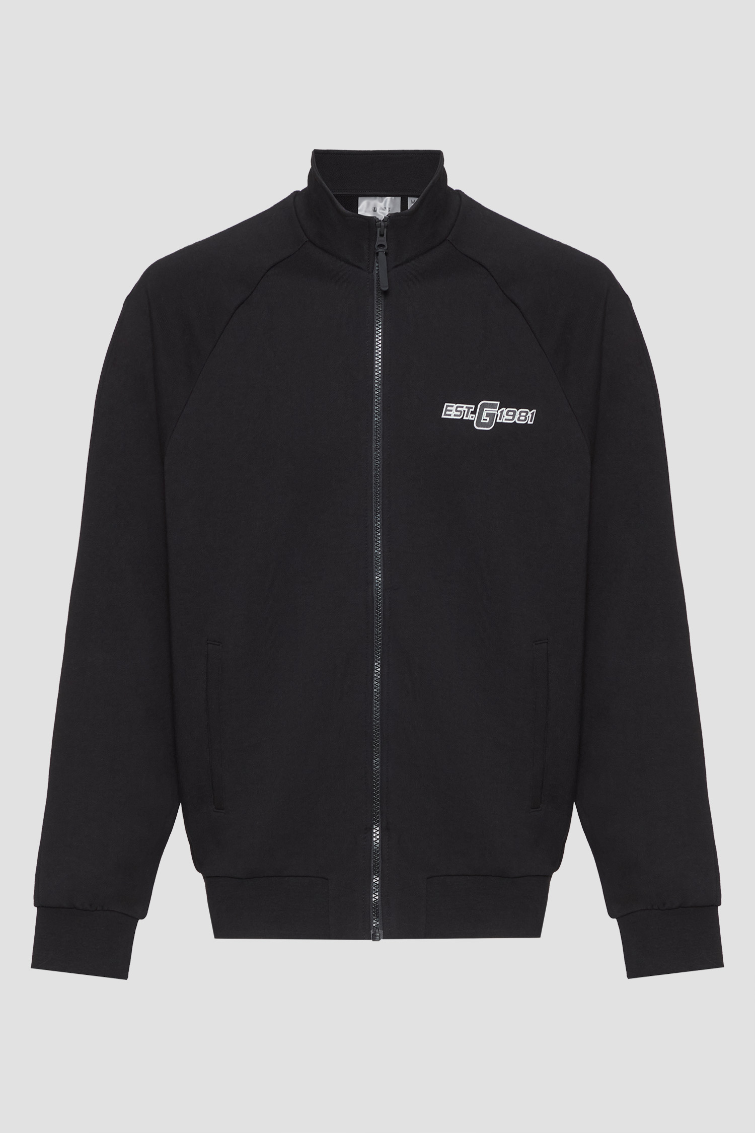 Мужская черная спортивная кофта Guess Z5YQ02.KCE91;JBLK