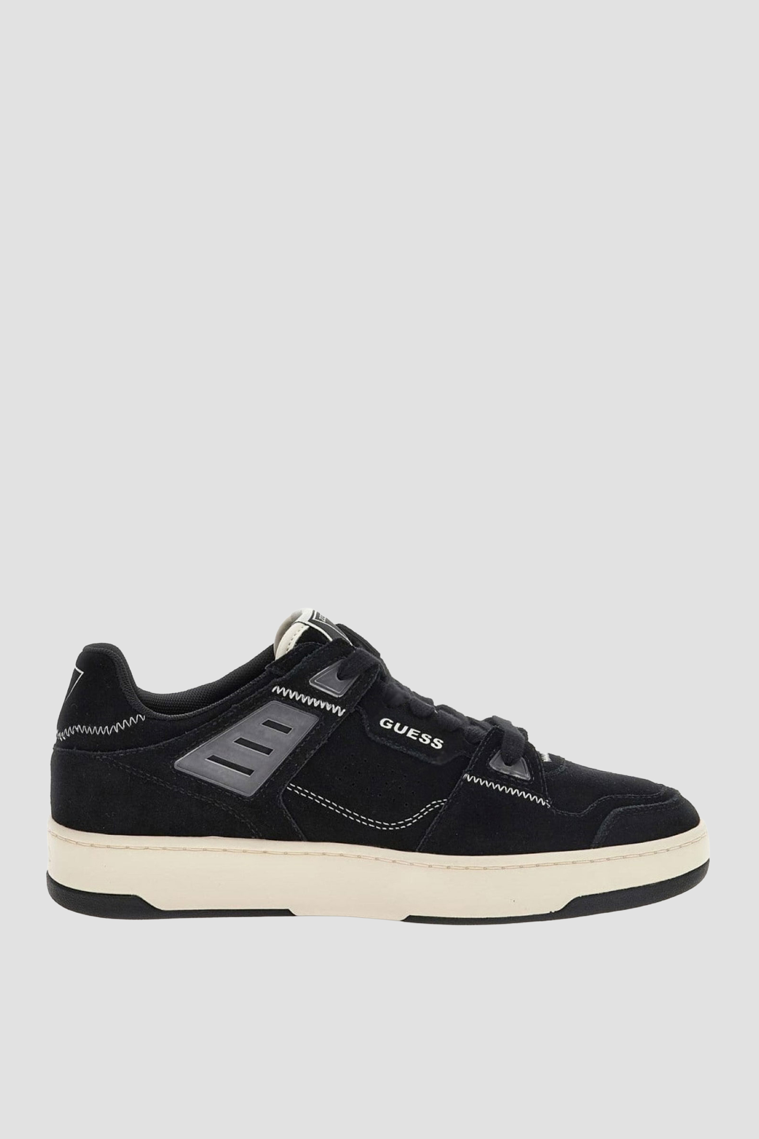 ゆ Мужские черные замшевые сникерсы Guess FMTVIN.SUE12;BLACK — Ultrashop