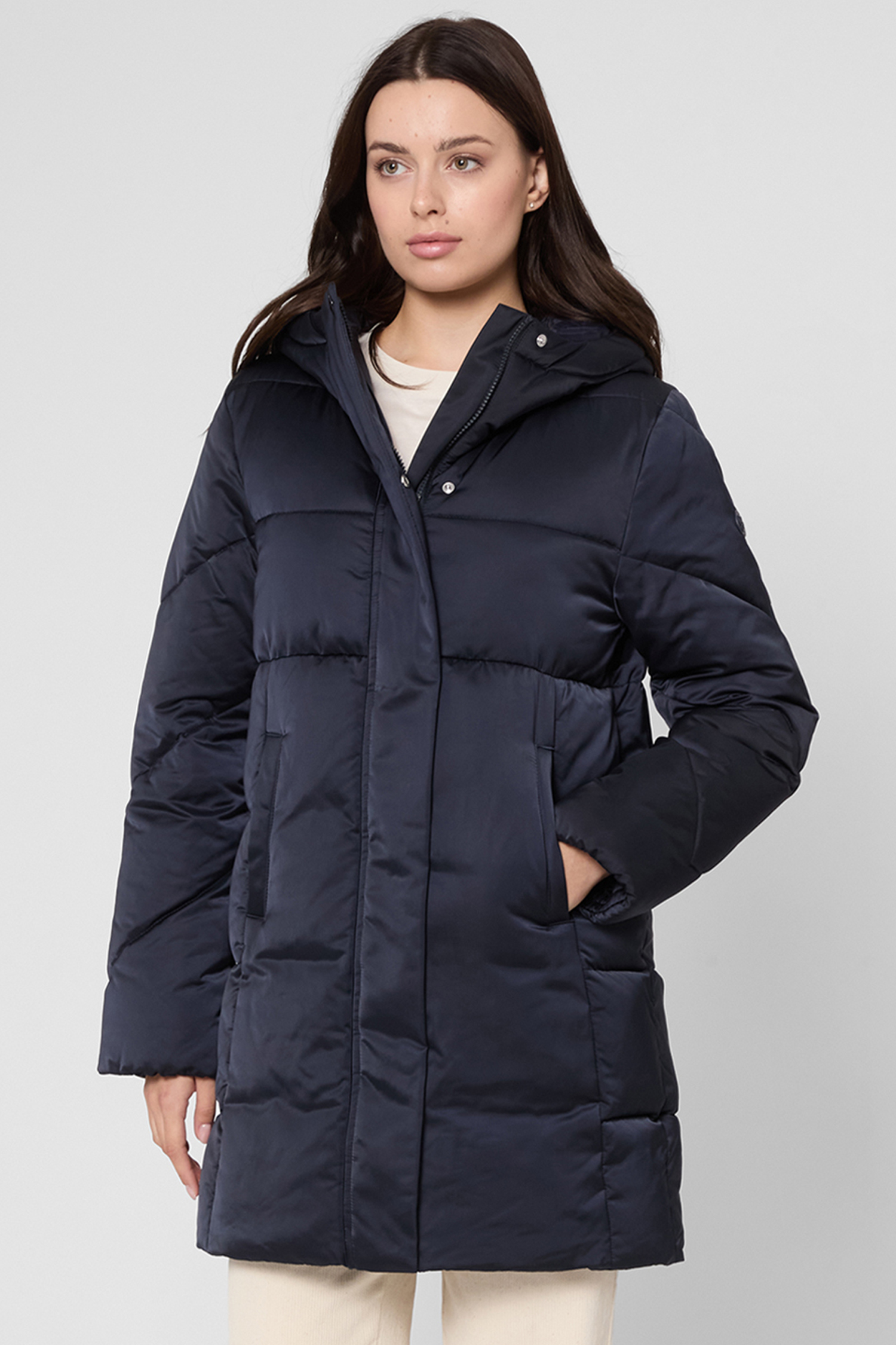 Женская темно-синяя куртка BOSS 50546834;404