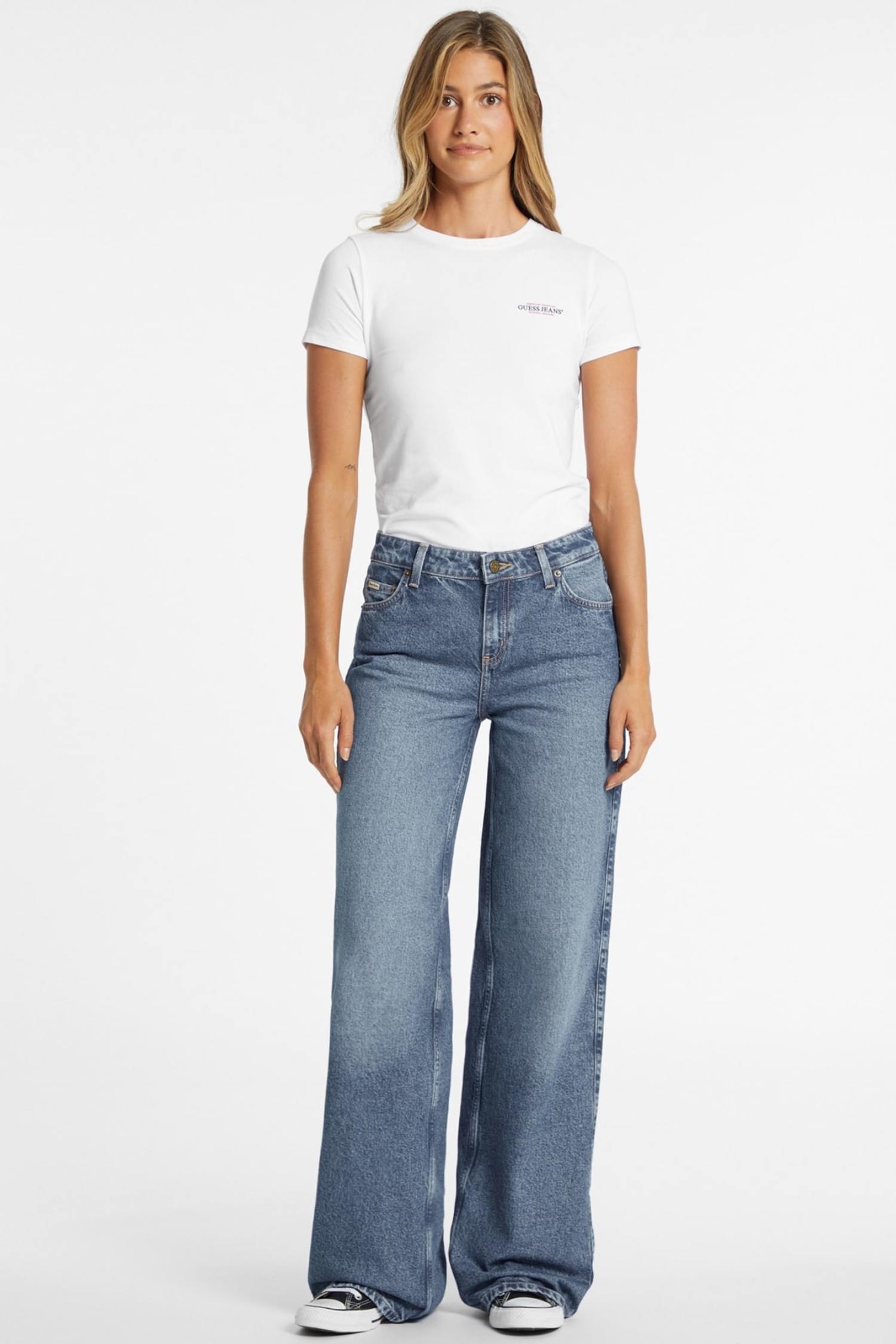 Женские синие джинсы Guess Jeans W4BA0Y.D5CC4;GJUS