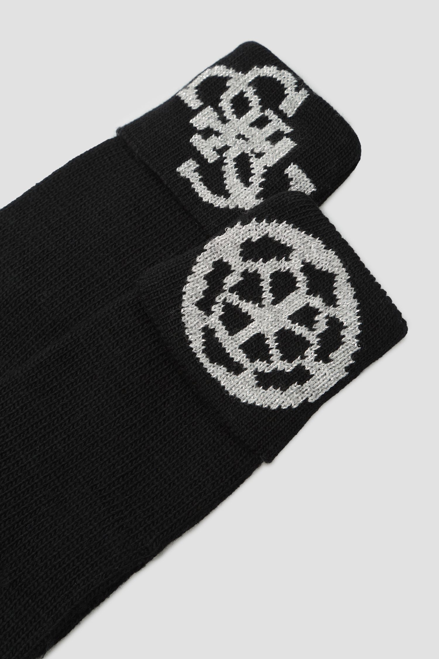 Женские черные перчатки Guess AW8725.WOL02;BLA