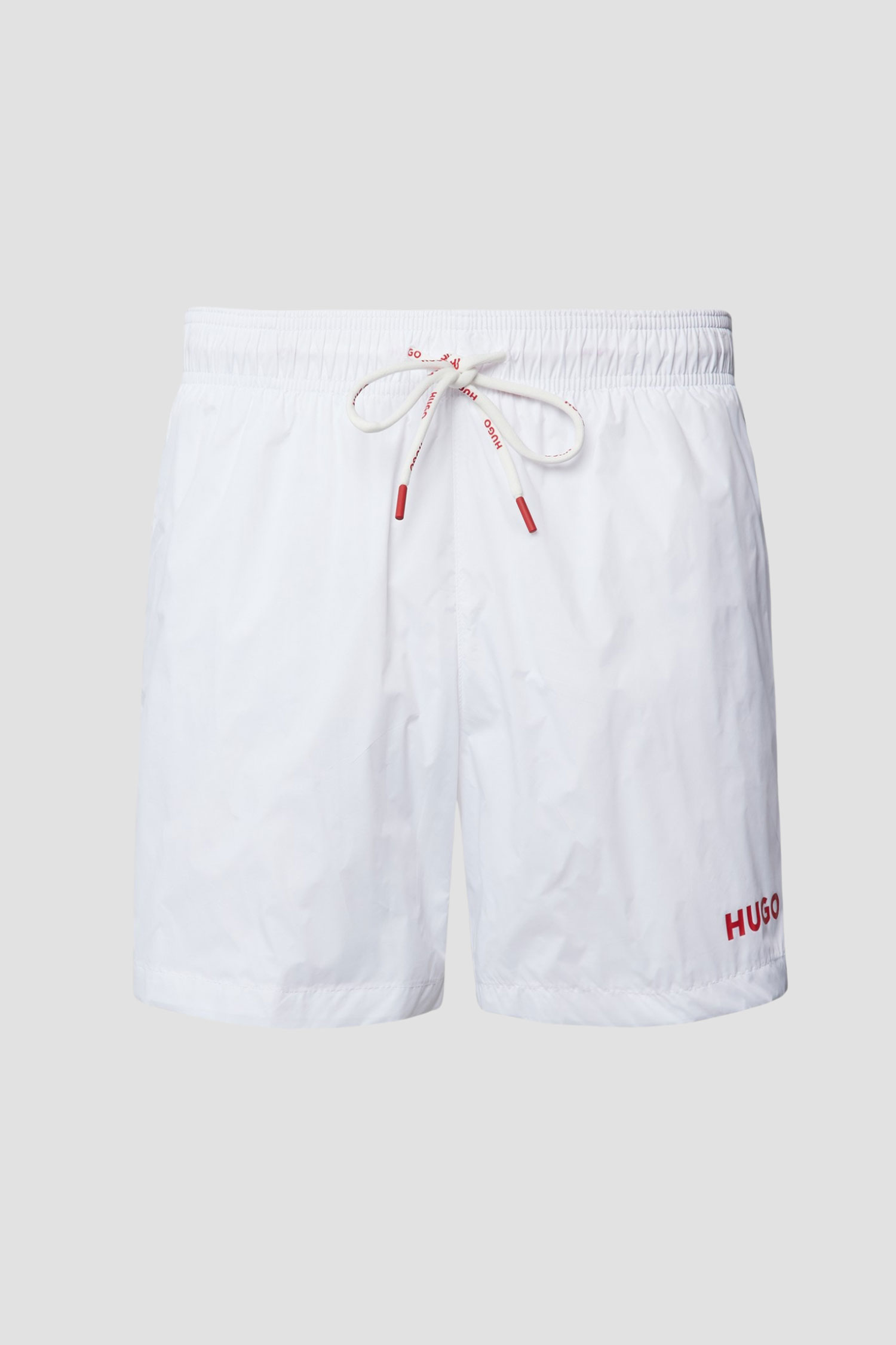 Мужские белые плавательные шорты HUGO 50469304;100