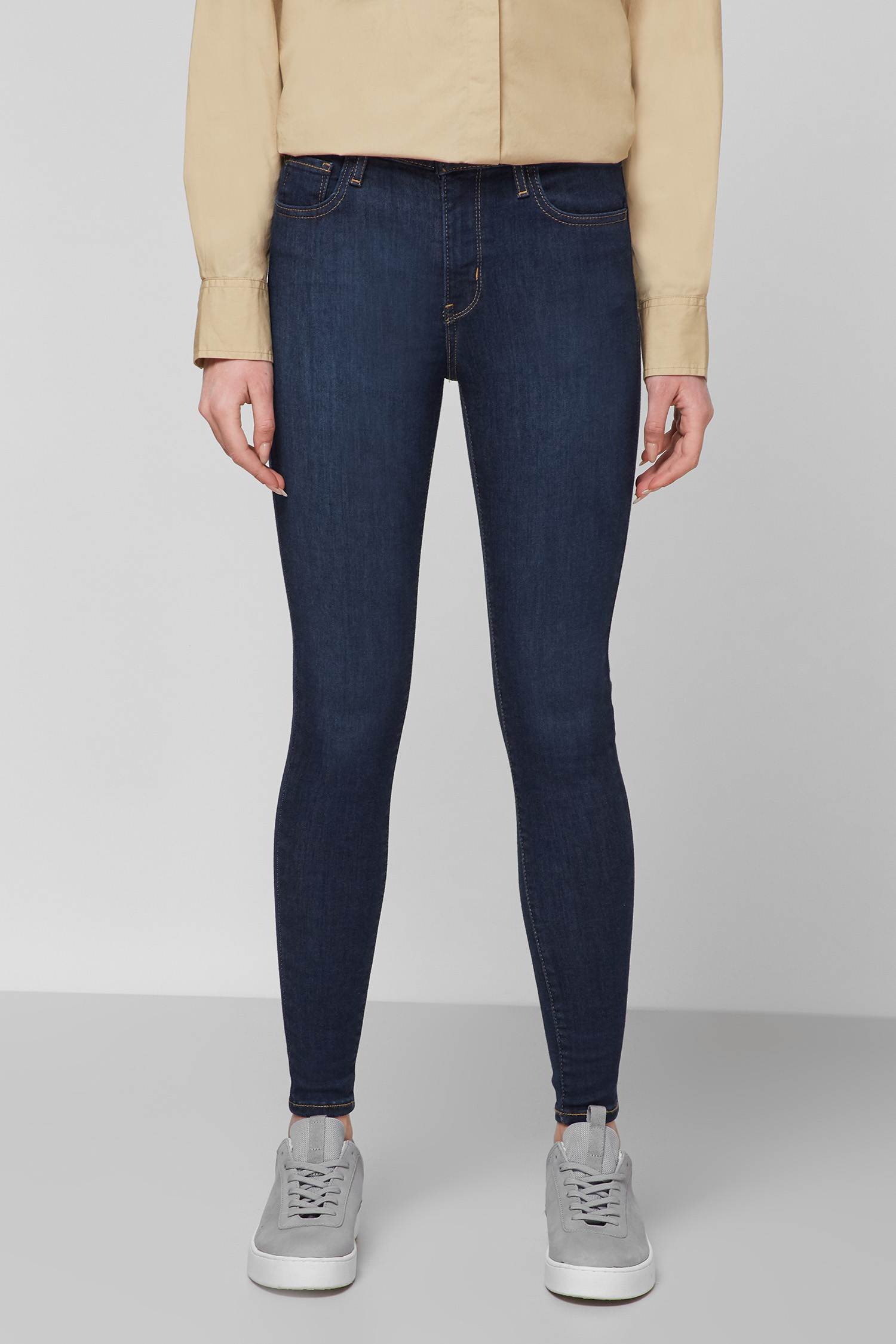 Темно-синие джинсы для девушек 720™ High-rise Super Skinny Levi’s® 52797;0241