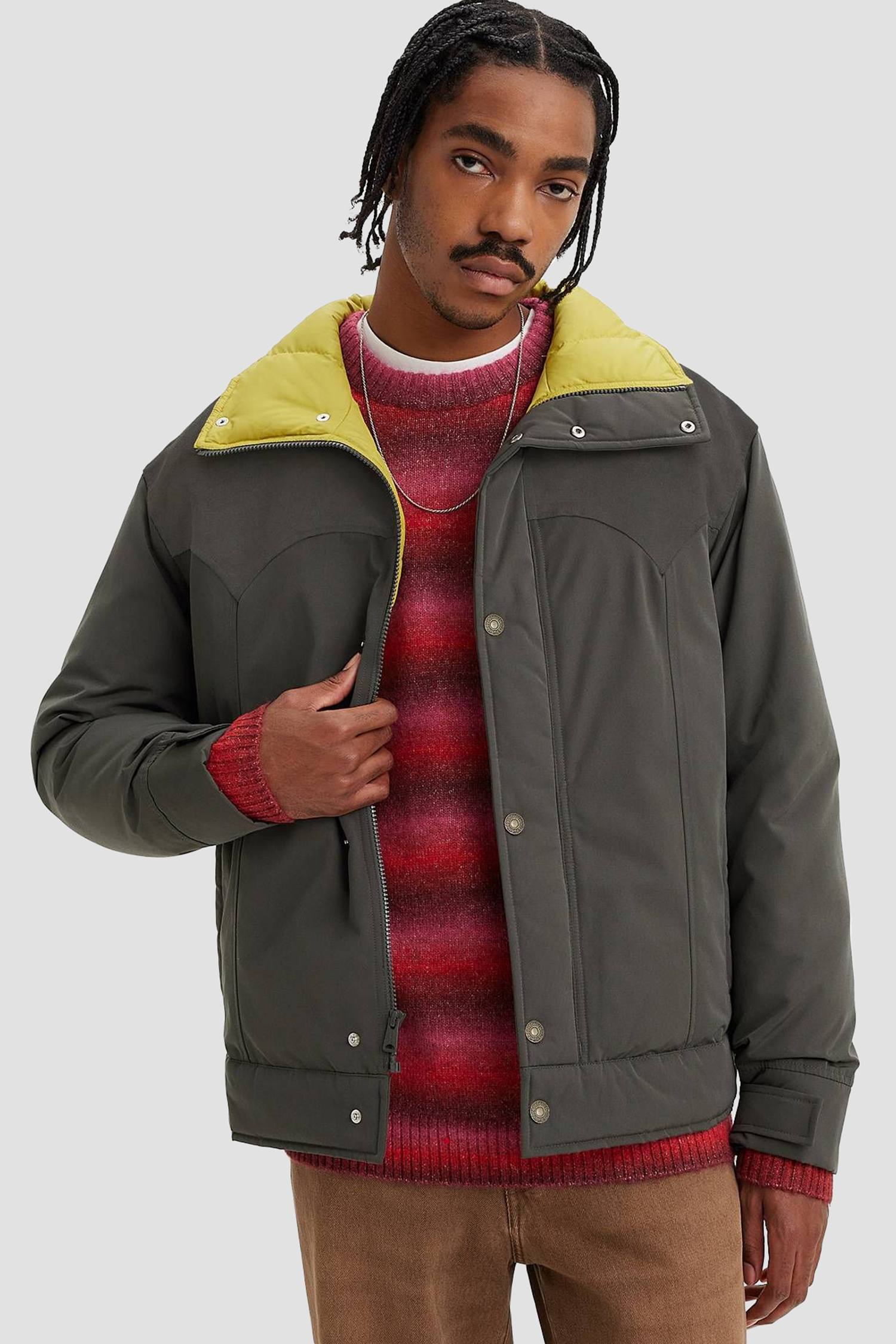 Чоловіча сіра куртка Levi’s® A5633;0001