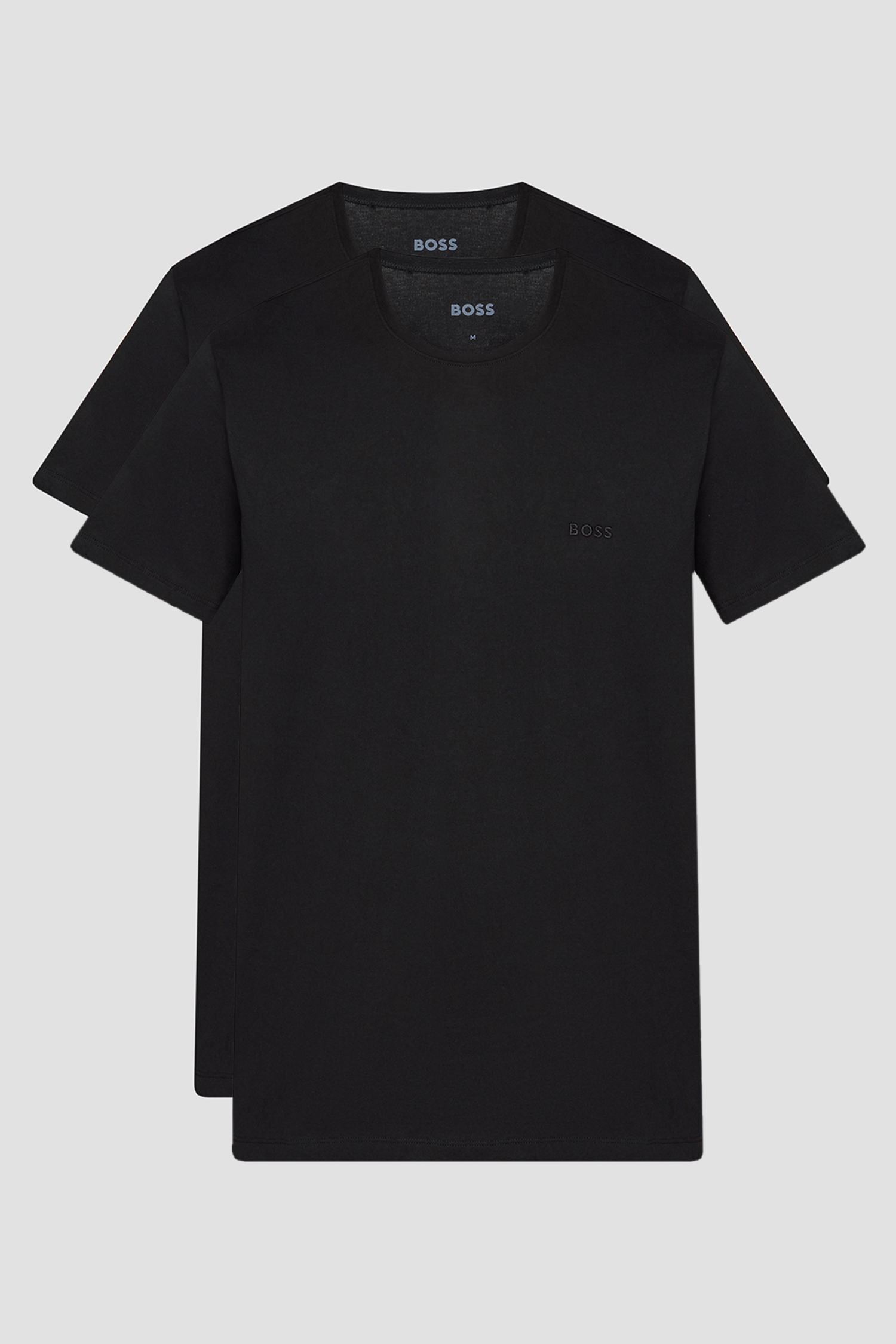 Чоловіча чорна футболка (2 шт) BOSS 50475294;001