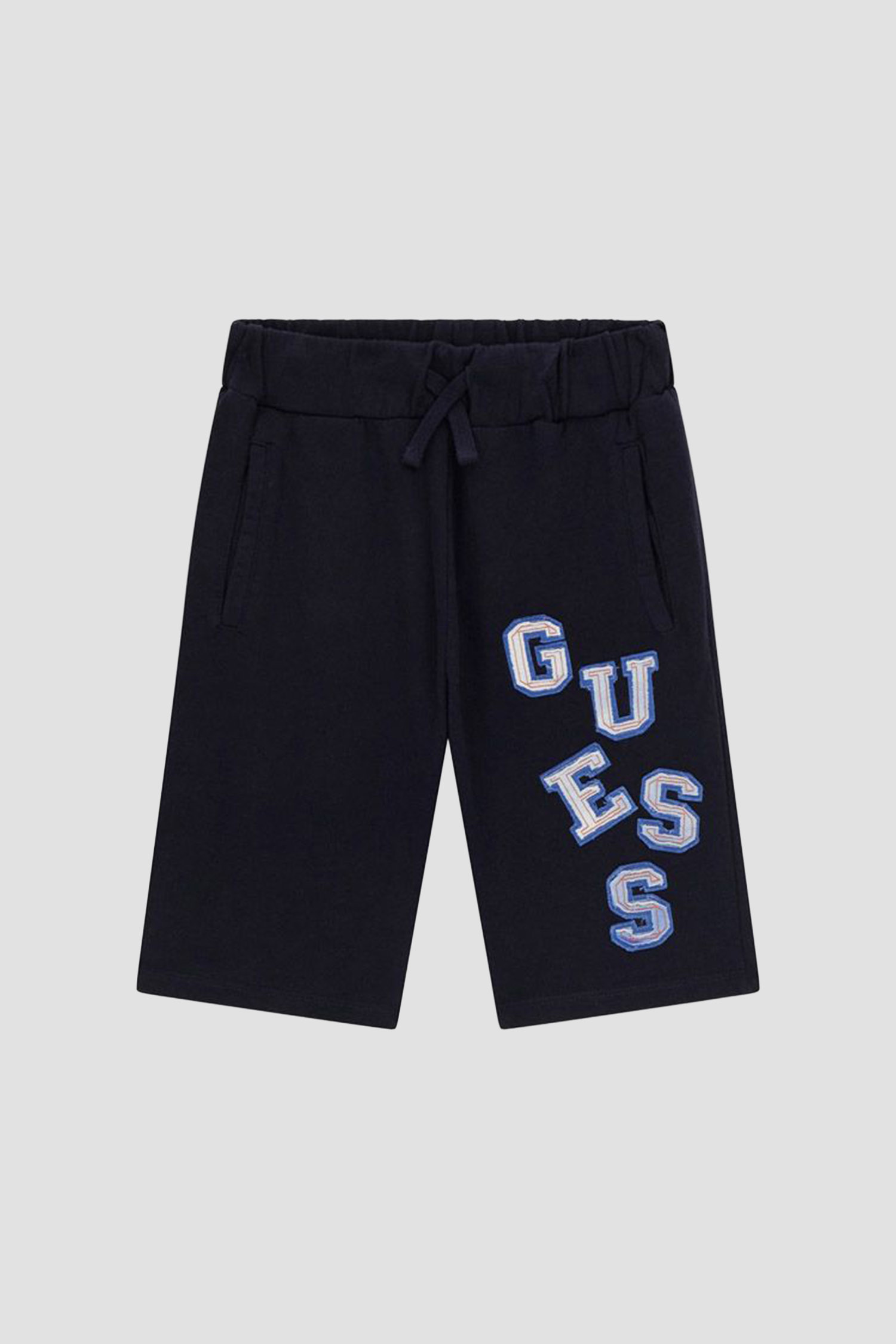 Дитячі темно-сині шорти Guess Kids L6GD02.KA6R4;G7V2