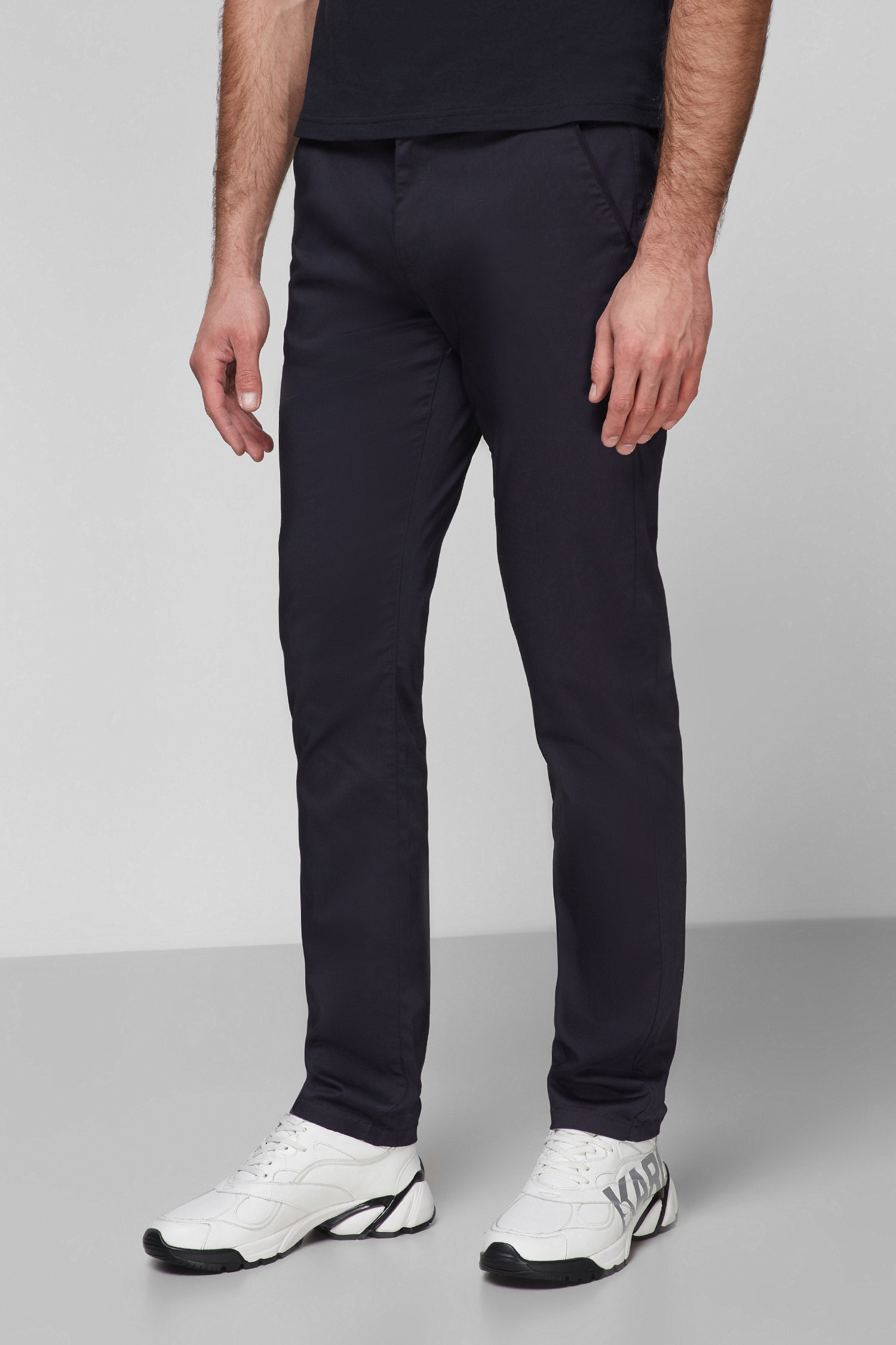 Мужские темно-синие чиносы Karl Lagerfeld 511801.255836;690