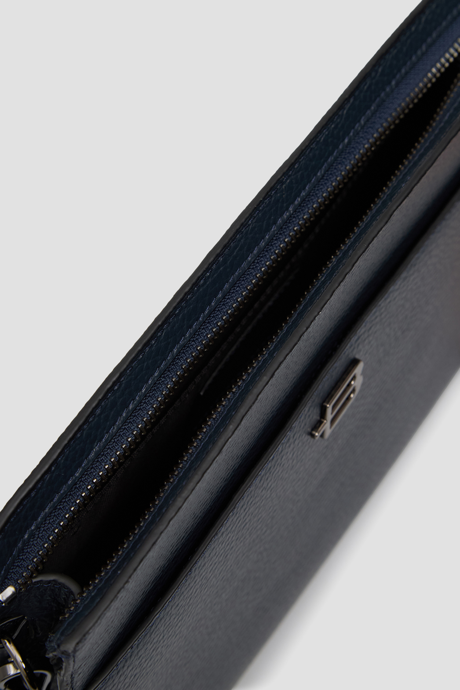 Чоловіча темно-синя шкіряна борсета BALDININI C5E010XXBOTT;9906