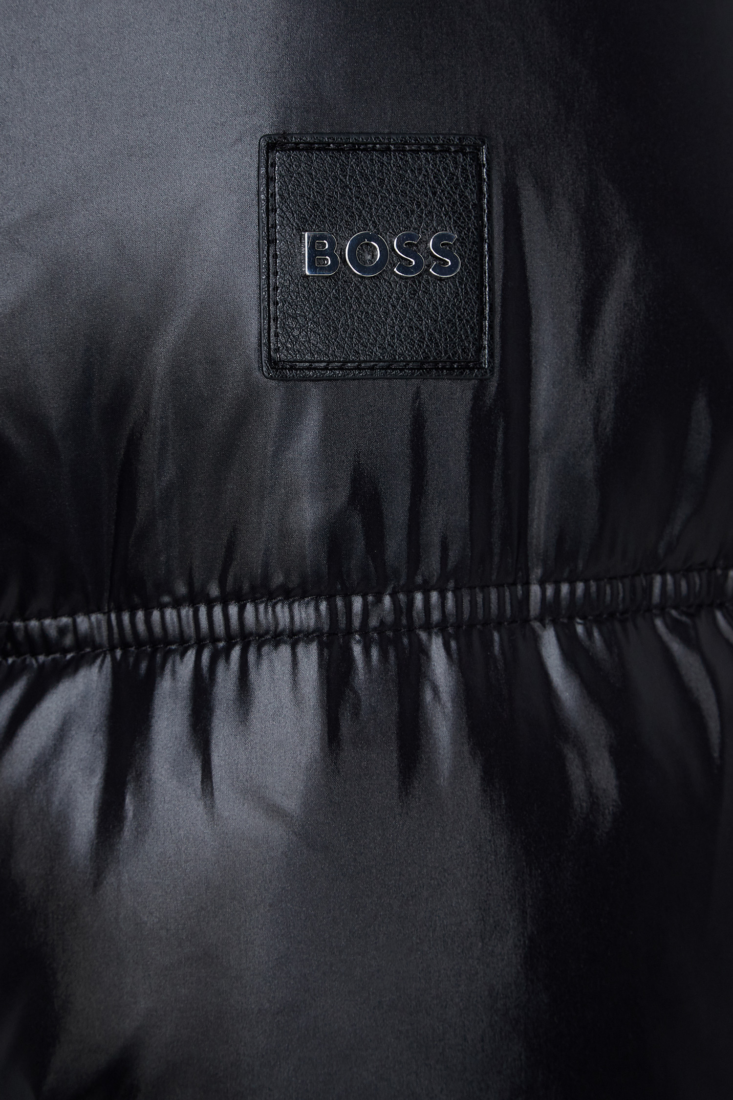 Мужской черный пуховик BOSS 50499800;001