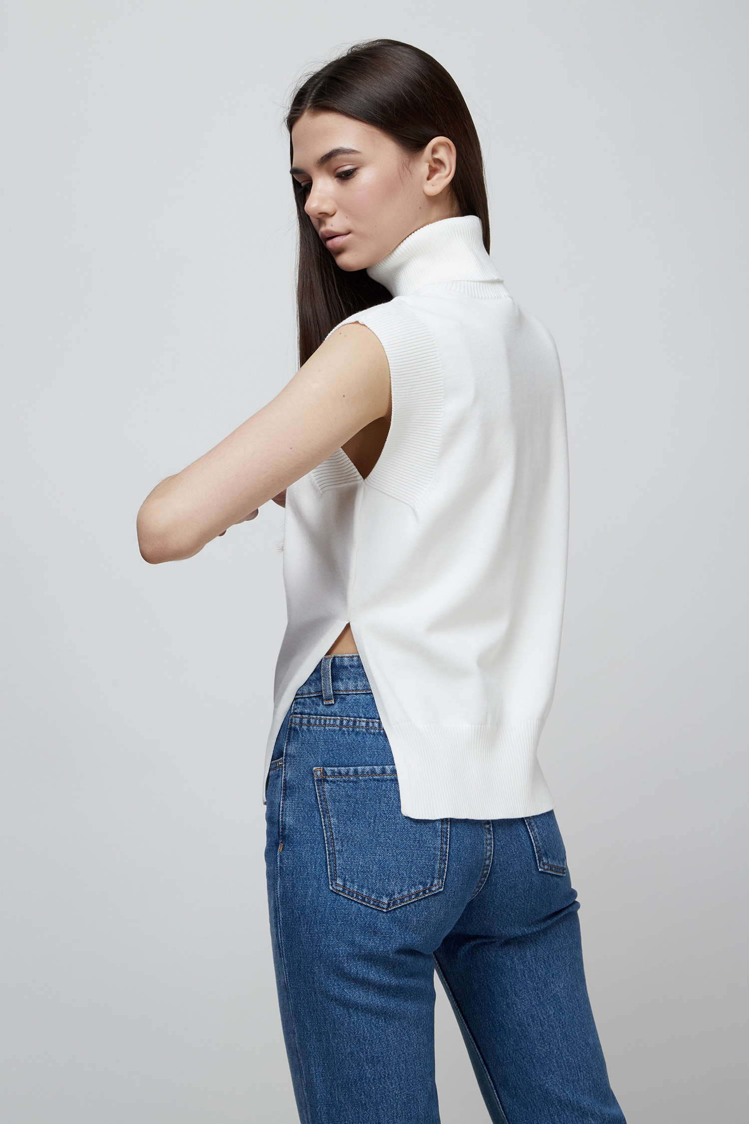 Белый гольф для девушек BOSS 50466380;118