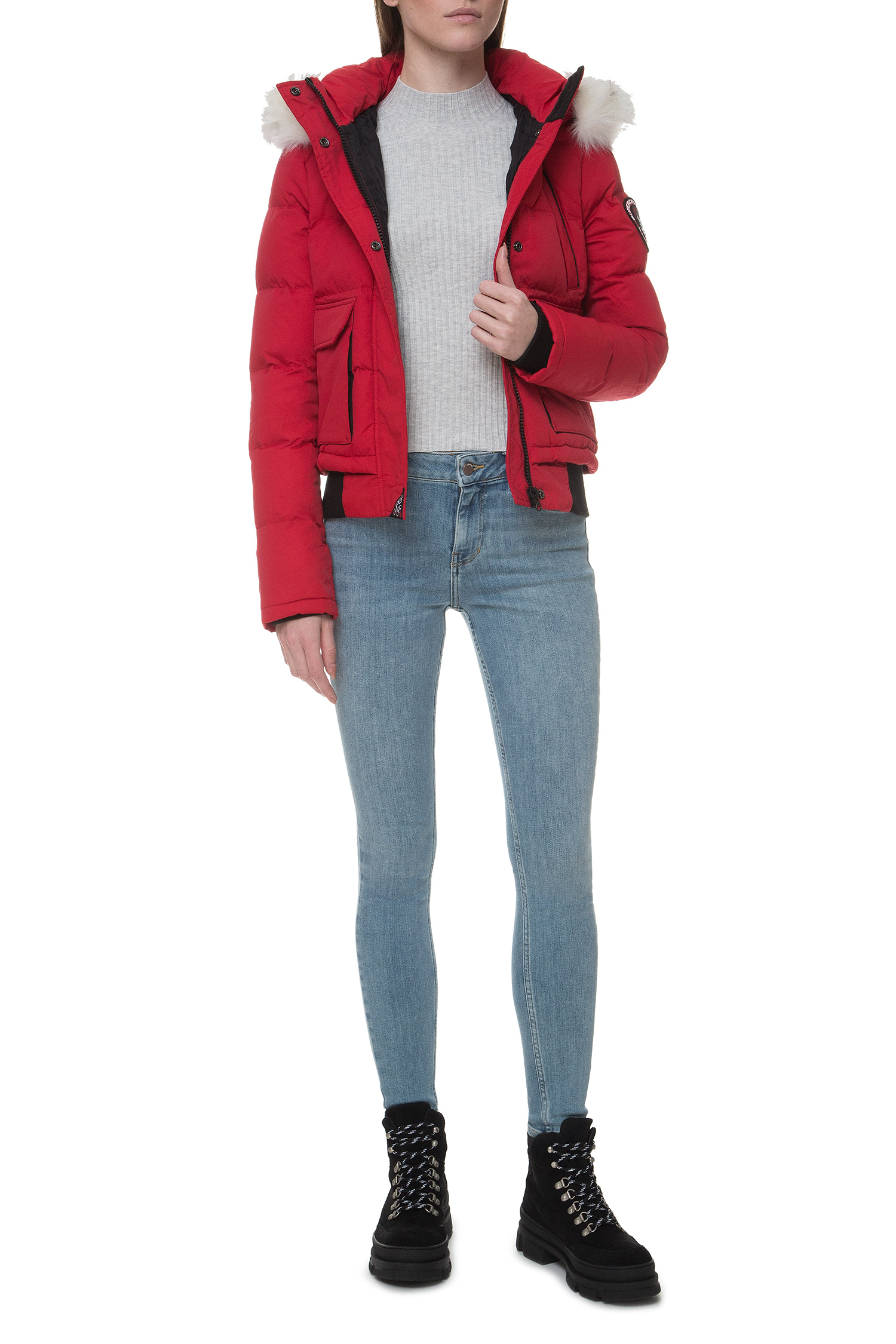 Женская красная куртка SuperDry W5000018A;XSJ